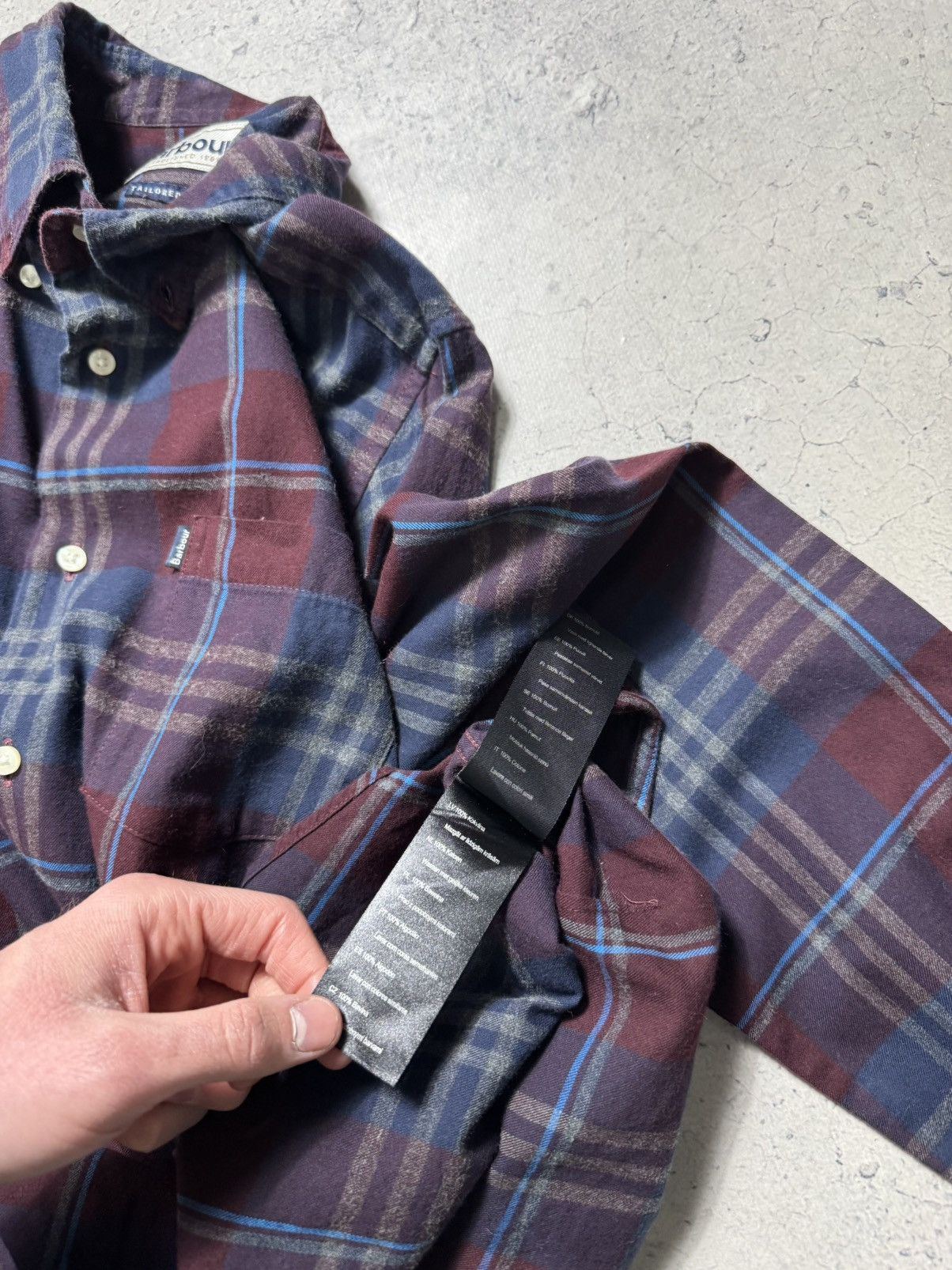 Barbour Barbour Checked Button Up Shirt Casual Size M Flannel Size US M / EU 48-50 / 2 - 11 Thumbnail