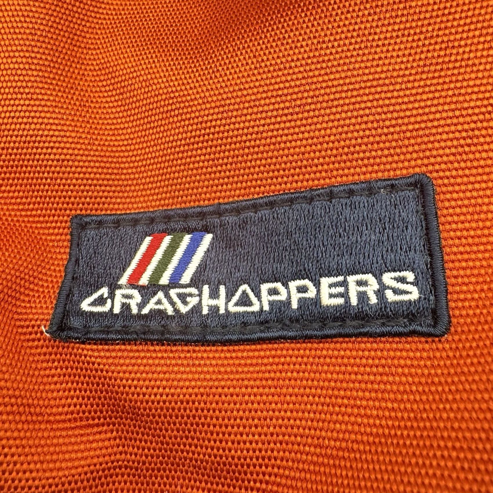 Vintage Craghoppers Backpack OS Orange Mens Classic 16L Rolltop Outdoor Everyday Bag Kiwi Classic 16L Rolltop OS Orange Mens Bag Size ONE SIZE - 3 Thumbnail