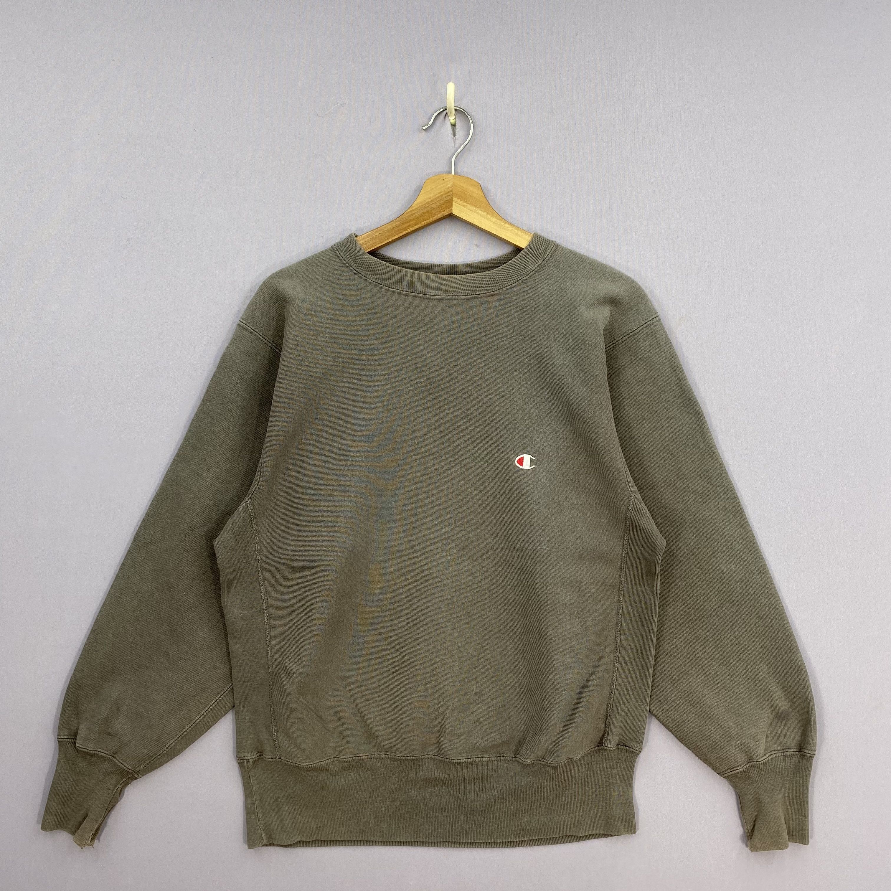 Champion Vintage 90s Champion Reverse Weave Pullover Sweatshirt USA Size US M / EU 48-50 / 2 - 2 Thumbnail