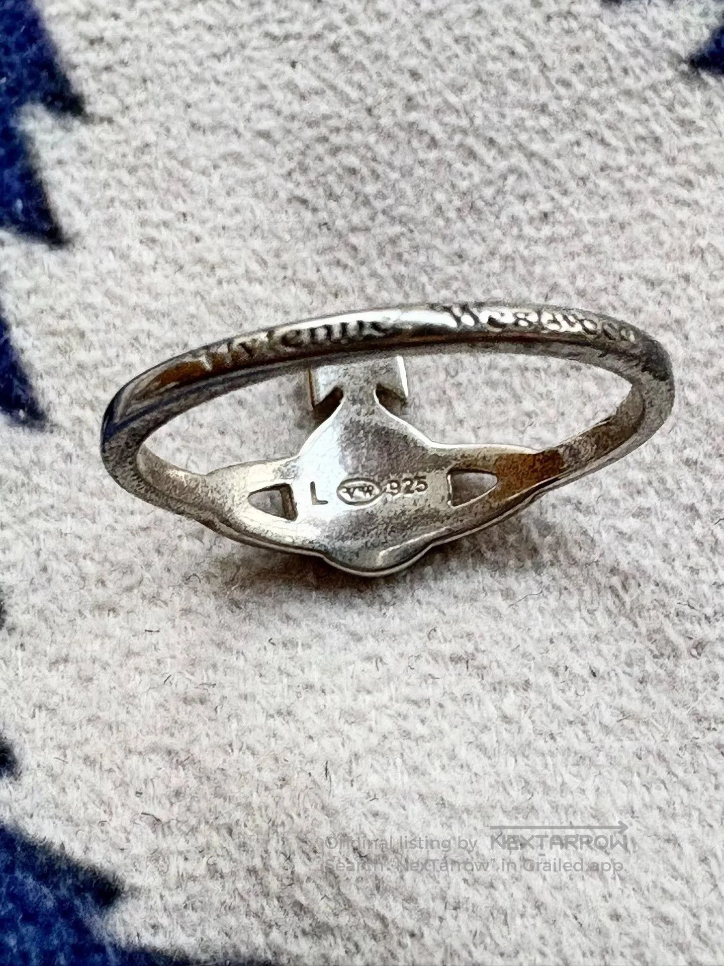 Vivienne Westwood Vivienne Westwood Vintage Saturn Ring 925 Silver. Size ONE SIZE - 3 Thumbnail