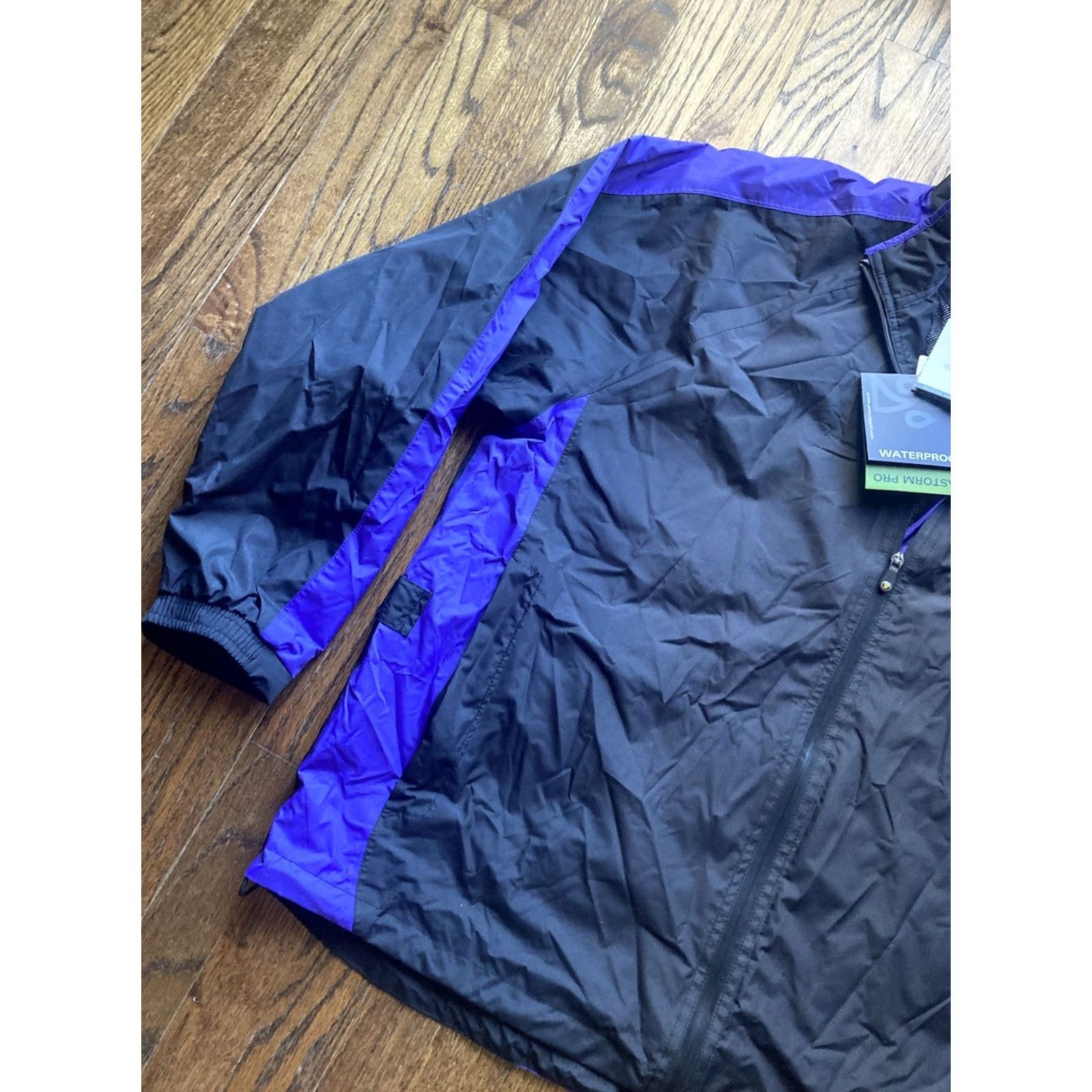 Vintage VINTAGE ProQuip Ryder Cup Jacket Mens 2XL Black Waterproof Windbreaker Golf Retro Logo 2014 Scotland Size US XXL / EU 58 / 5 - 2 Thumbnail