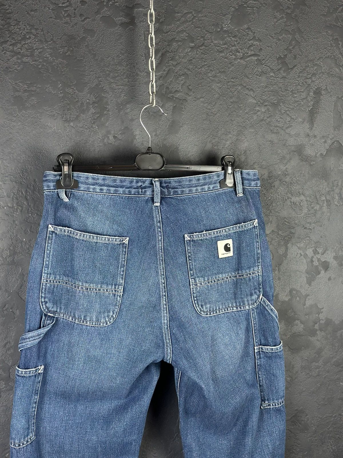 Carhartt × Vintage Vintage Carhartt Jeans Blue Denim Cargo Size US 30 / EU 46 - 3 Thumbnail