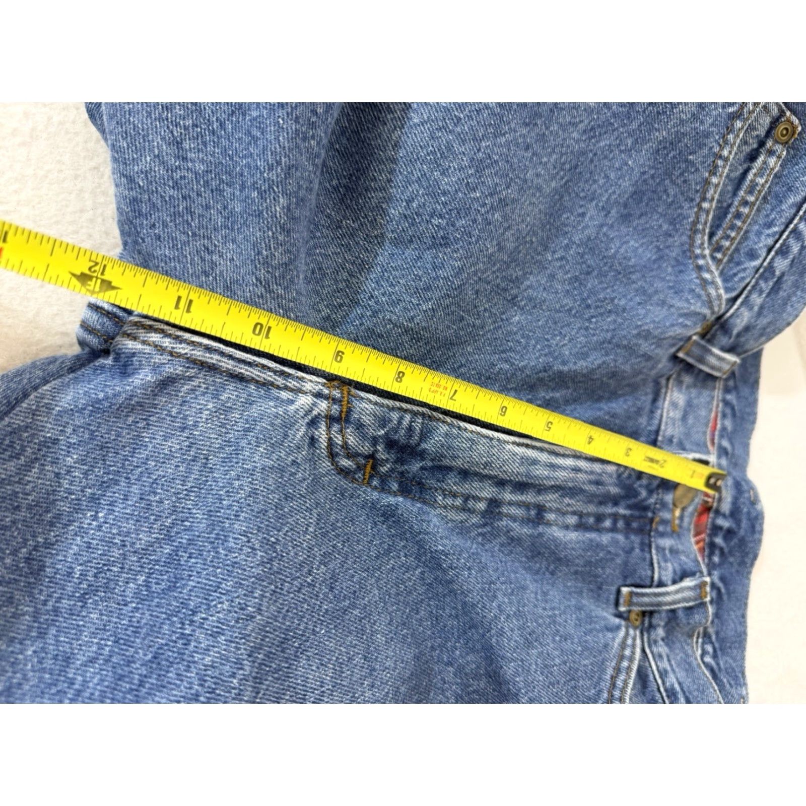 Vintage L.L. Bean Jeans Mens Size 36x32 Blue Denim 5-Pocket Regular Straight Pocket Jeans Size US 36 / EU 52 - 4 Thumbnail