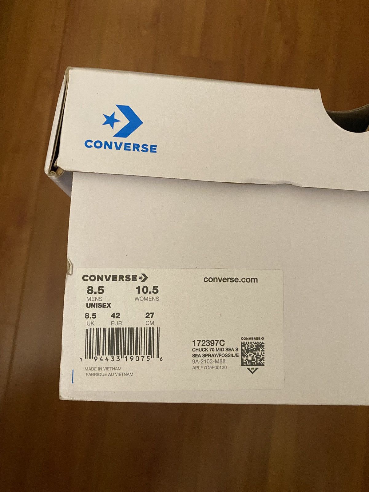 Converse × Undefeated Converse Undefeated Chuck 70 Mid Size US 8.5 / EU 41-42 - 3 Thumbnail