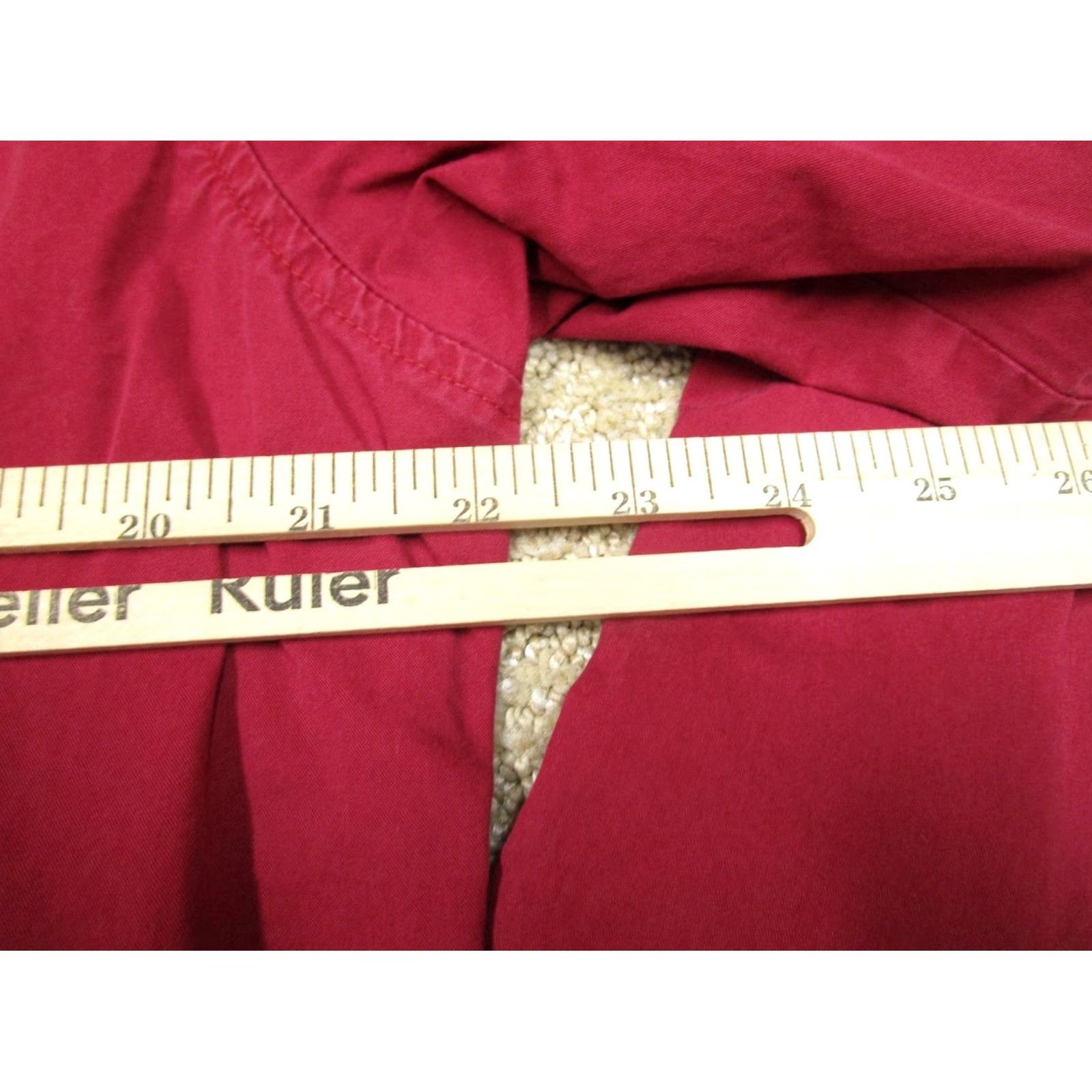 Wrangler Wrangler Shirt Men Large Red Western Corduroy Long Sleeve Pearl Snap Button-Up Western Cowboy Classic Mens Size US L / EU 52-54 / 3 - 6 Thumbnail