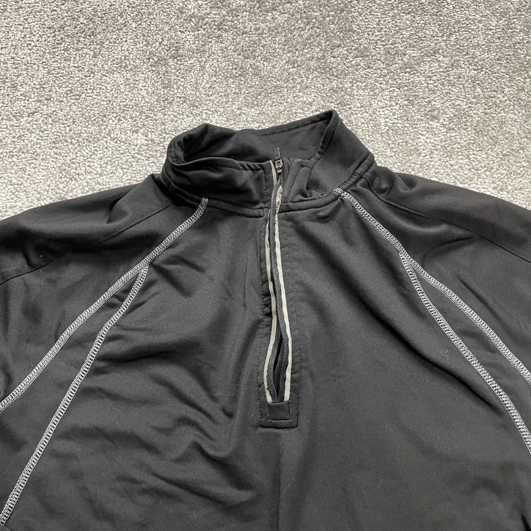Layer 8 Layer 8 Qwick Dry Active Jacket Mens Large Black 1/4 Zip Raglan Sleeve Outdoor Layer 8 Qwick Dry Jacket Mens Large Black 1/4 Zip Raglan Sleeve Outdoor Size US L / EU 52-54 / 3 - 4 Thumbnail