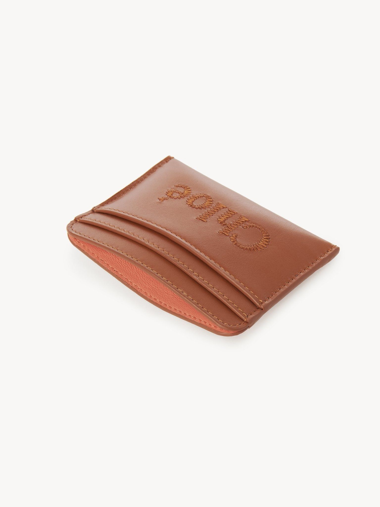 Chloe o1loc1c10226 Size: OS / Sense Card Holder in Caramel Size ONE SIZE - 3 Thumbnail