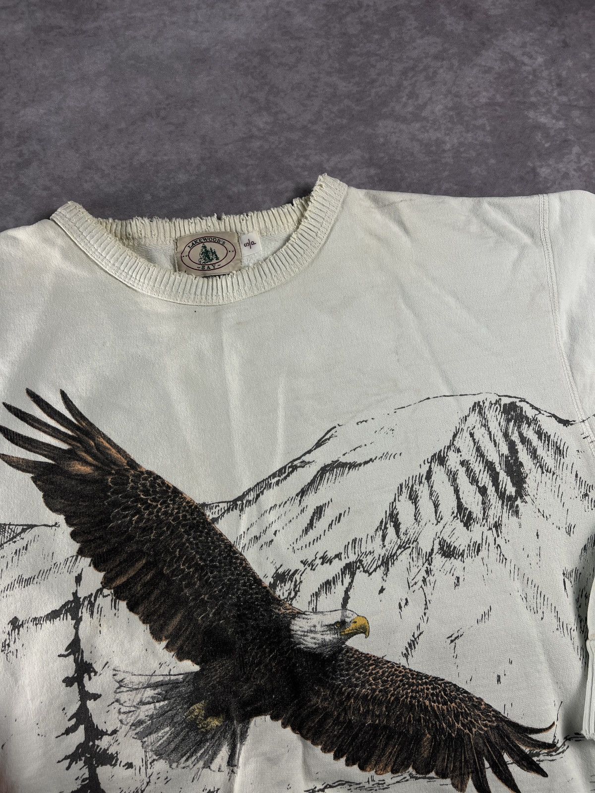 Vintage Vintage Overprint Lakewood’s Bay Sweater S Size Size US S / EU 44-46 / 1 - 3 Thumbnail