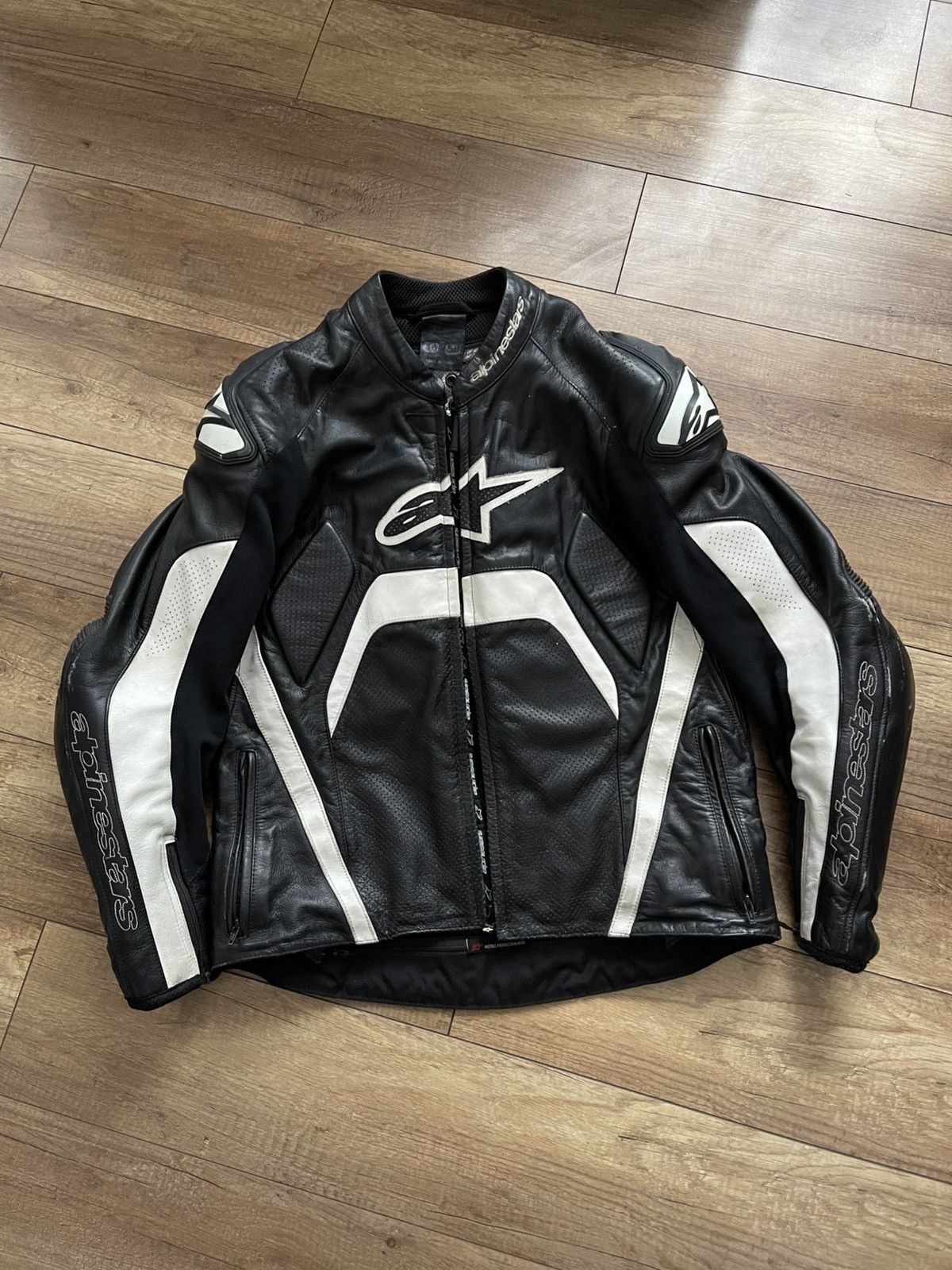Alpinestars Alpinestars Moto Leather Jacket Vintage Size US M / EU 48-50 / 2 - 1 Thumbnail