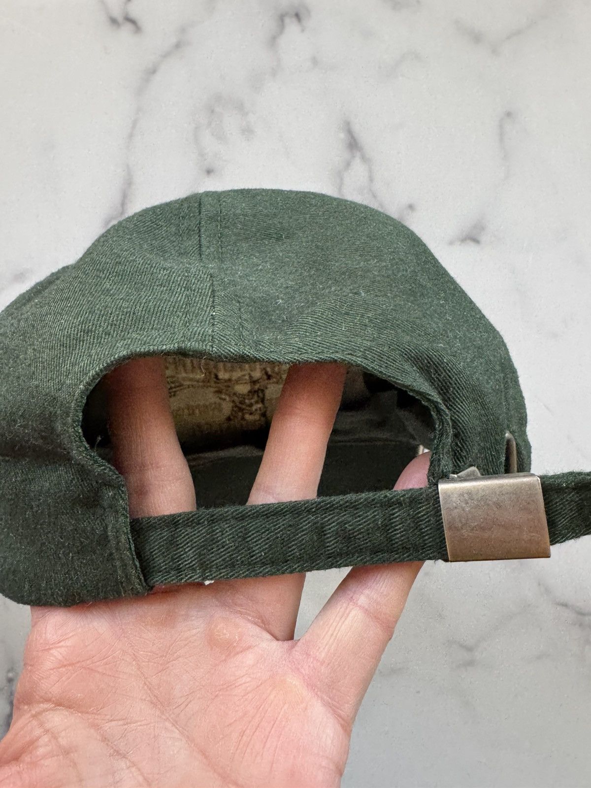 Vintage Vegetarian bad hunter funny comedy dad hat Size ONE SIZE - 3 Thumbnail