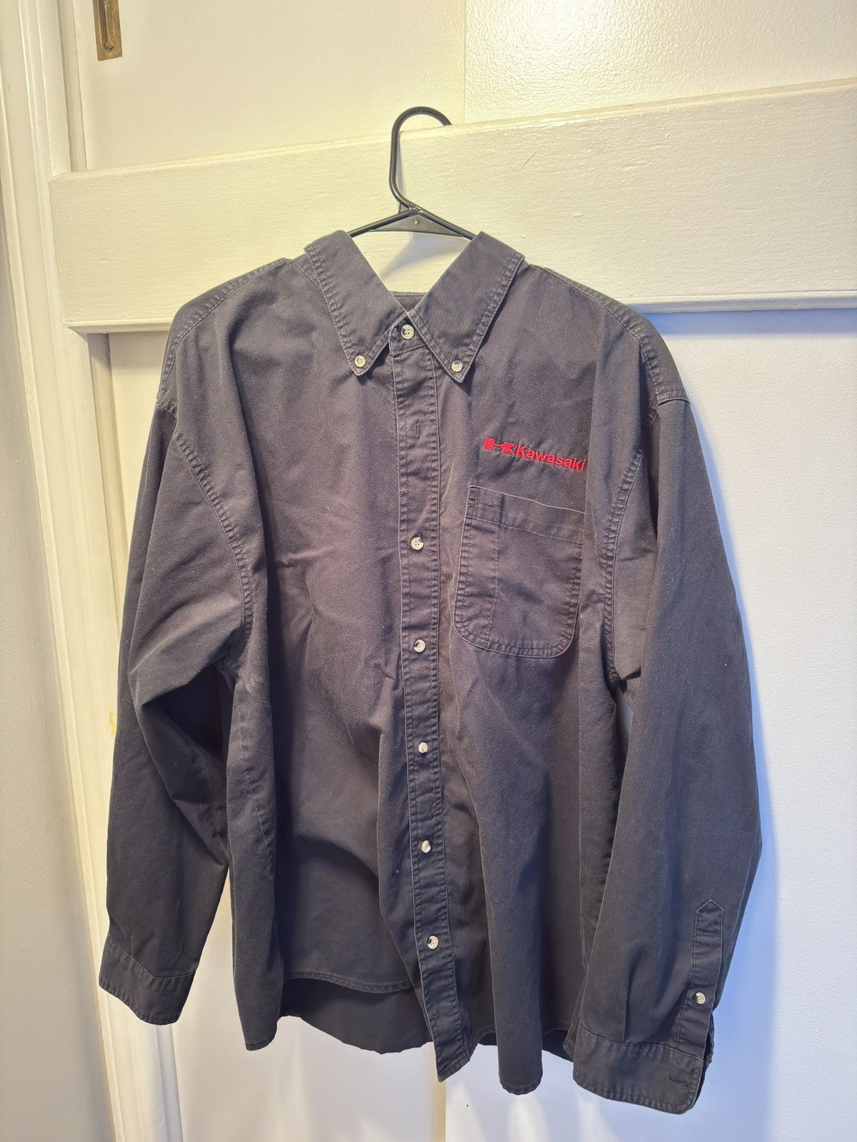 Other Kawasaki Long Sleeve Cotton Button Up Size US XL / EU 56 / 4 - 1 Preview