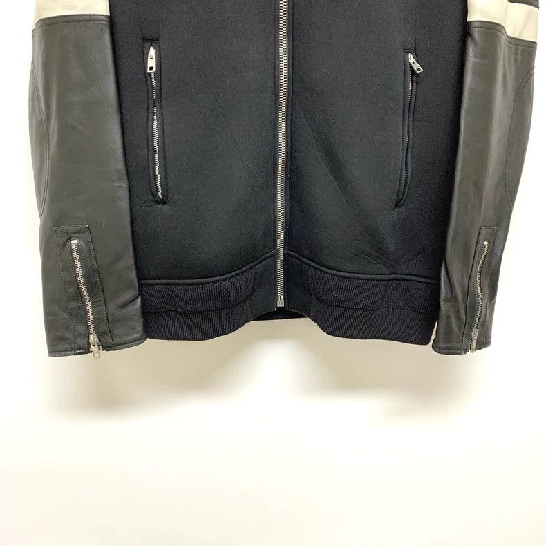 Givenchy Givenchy Size 56Black Five-Star Leather Patch Hooded Jacket Size US XL / EU 56 / 4 - 3 Thumbnail