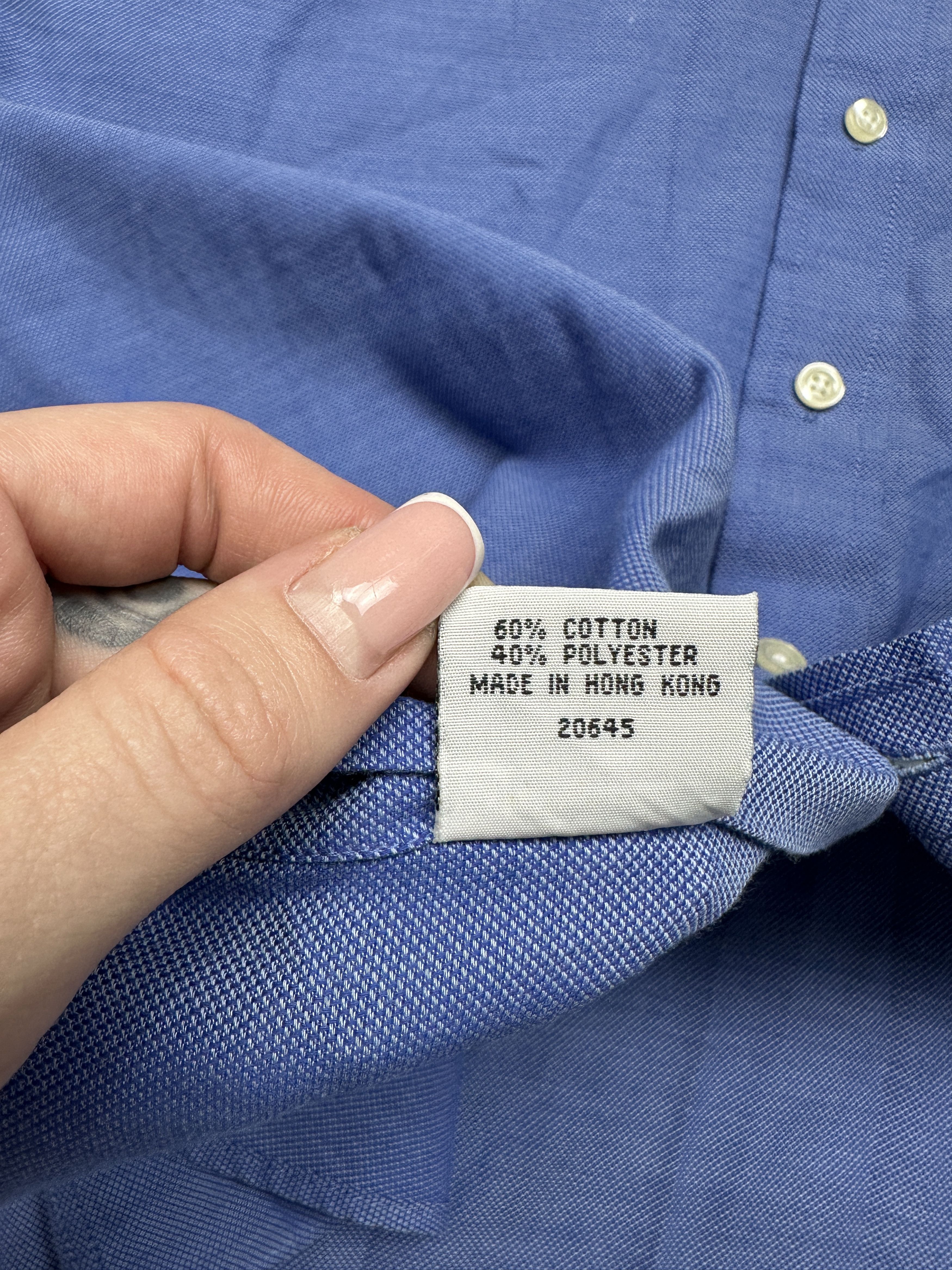 Balmain Balmain Paris Vintage Mens Long Sleeve Shirt With Cufflinks Size US XL / EU 56 / 4 - 4 Thumbnail