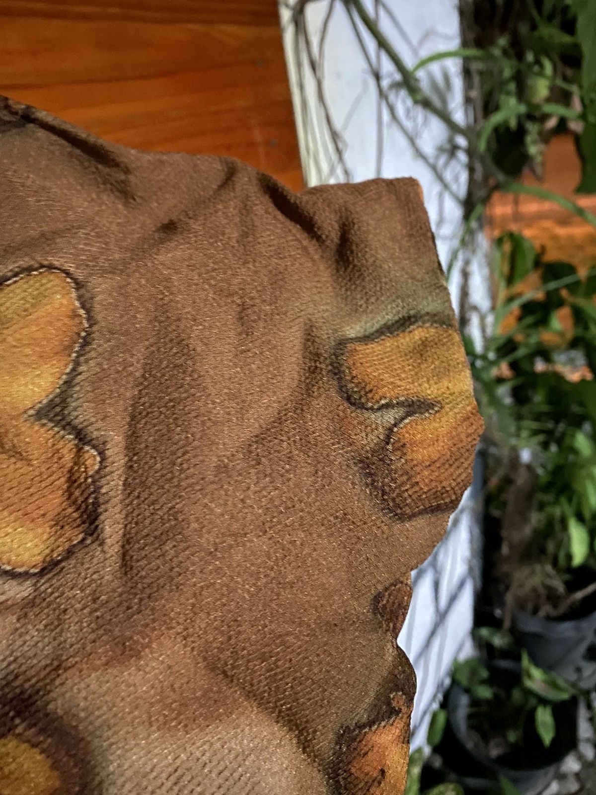 Japanese Brand Vintage Floral Kimono Jacket | Brown Japanese-Inspired Haori Size US M / EU 48-50 / 2 - 6 Thumbnail
