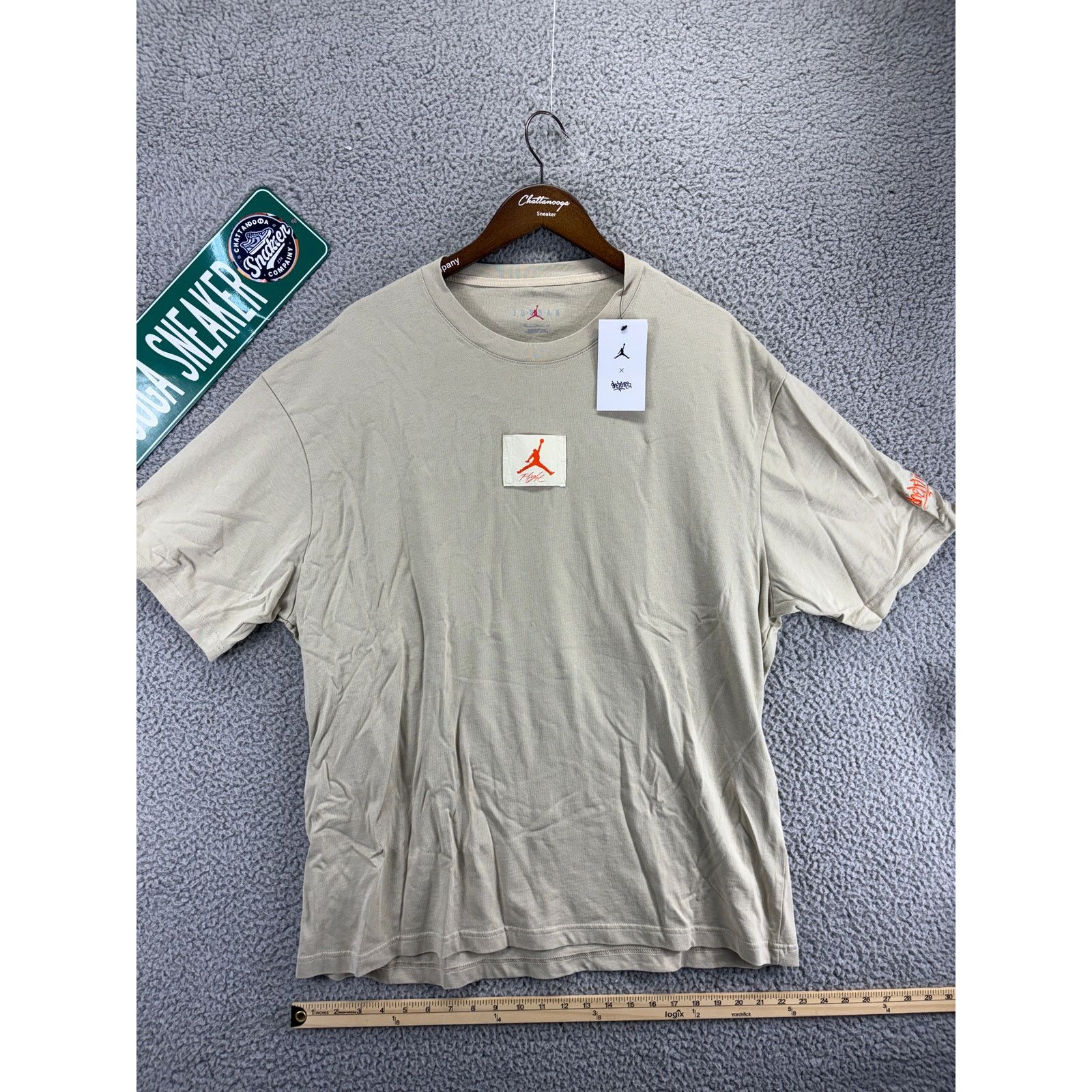 Nike Nike Jordan x Shelflife South Africa Tee Shirt Mens XL Beige Size US XL / EU 56 / 4 - 1 Thumbnail