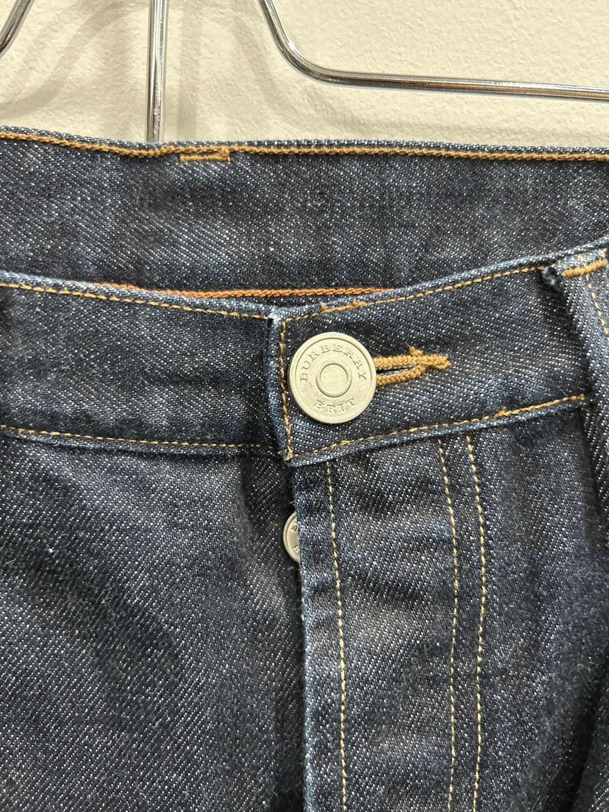 Burberry × Vintage Burberry Brit Denim Jeans Size US 30 / EU 46 - 4 Thumbnail