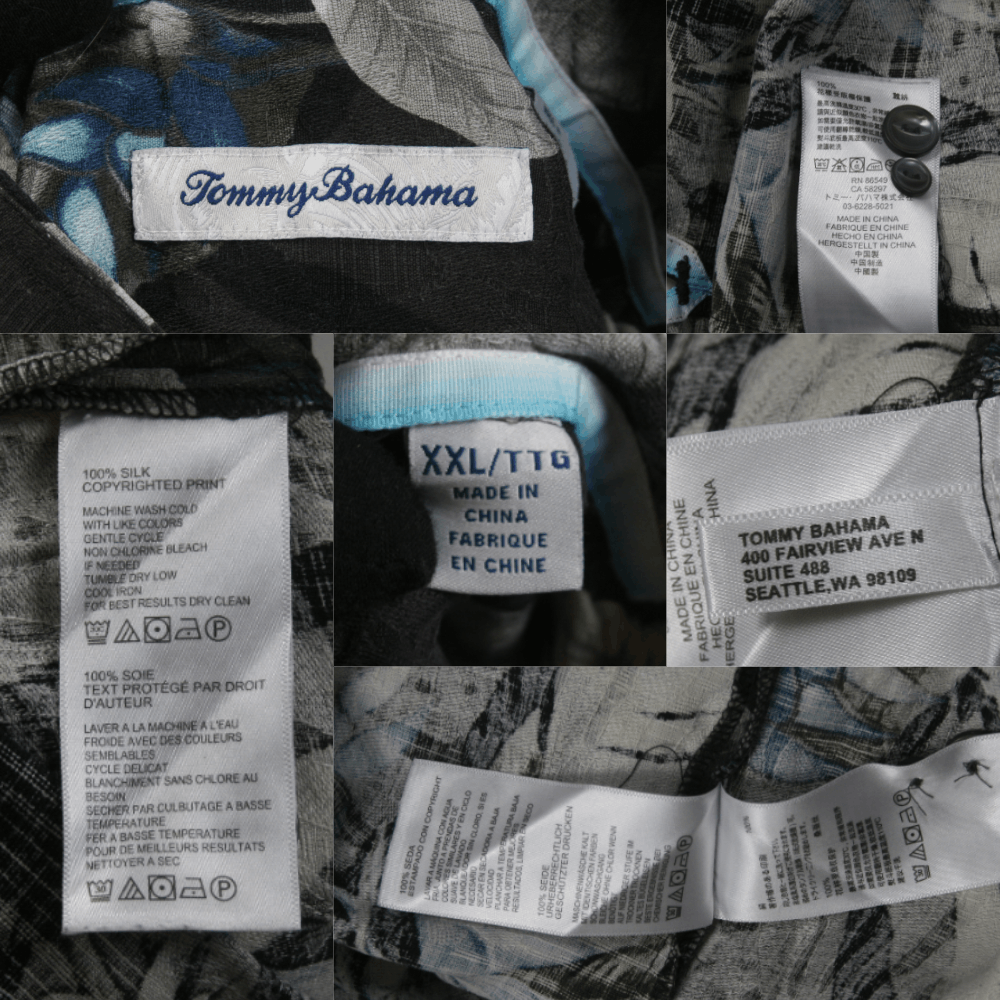 Tommy Bahama Floral Silk Shortsleeve Shirt Size US XXL / EU 58 / 5 - 5 Thumbnail
