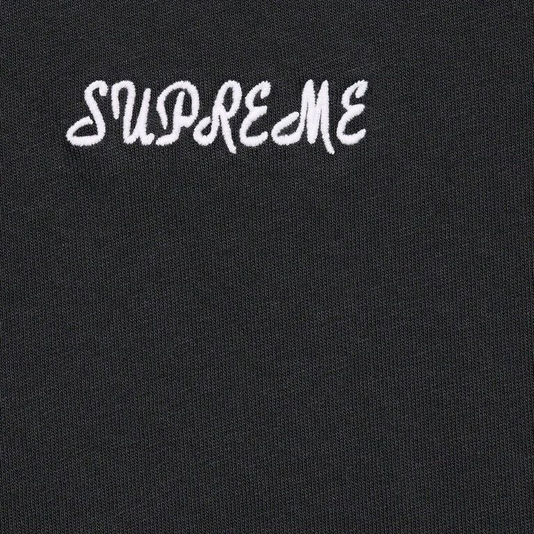 Supreme Supreme Washed Script Short-Sleeve Top 'Black' Size US XXL / EU 58 / 5 - 2 Thumbnail