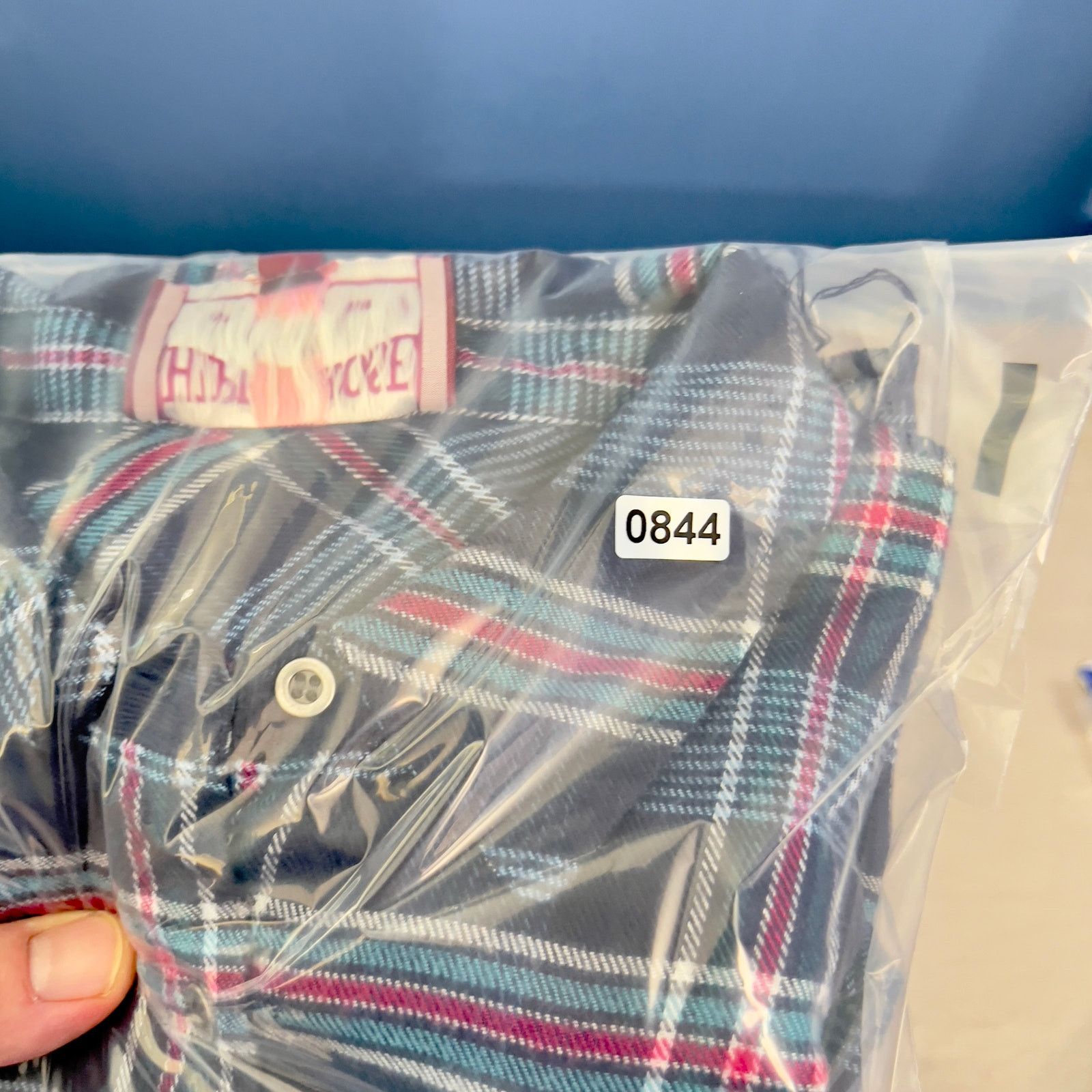 Other Hippie Rose Button Crop Top Woman's Small Blue Plaid Flannel Size S / US 4 / IT 40 - 11 Thumbnail