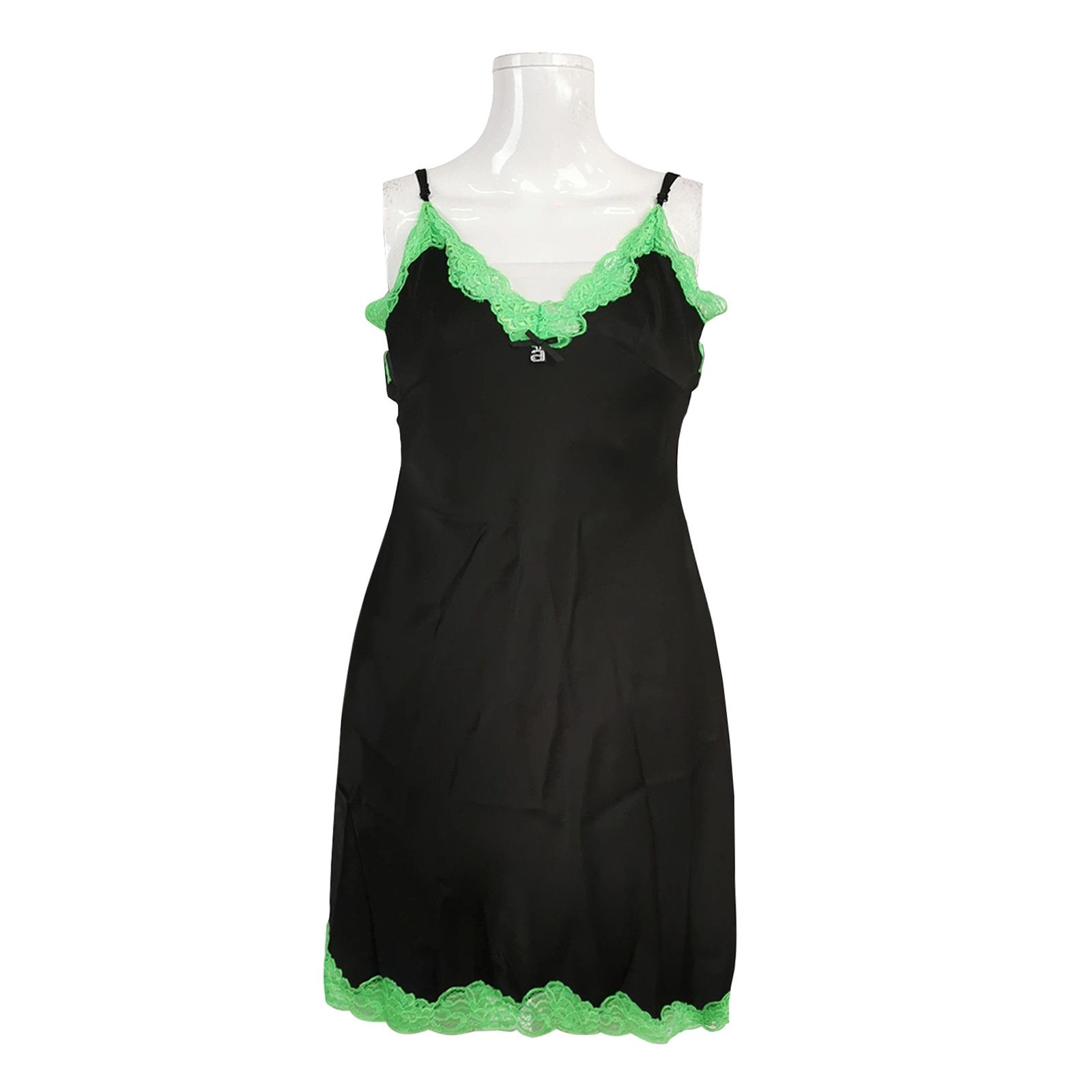 Alexander Wang Alexander Wang Silk Lace Trim Mini Dress Size 6 Size M / US 6-8 / IT 42-44 - 1 Thumbnail
