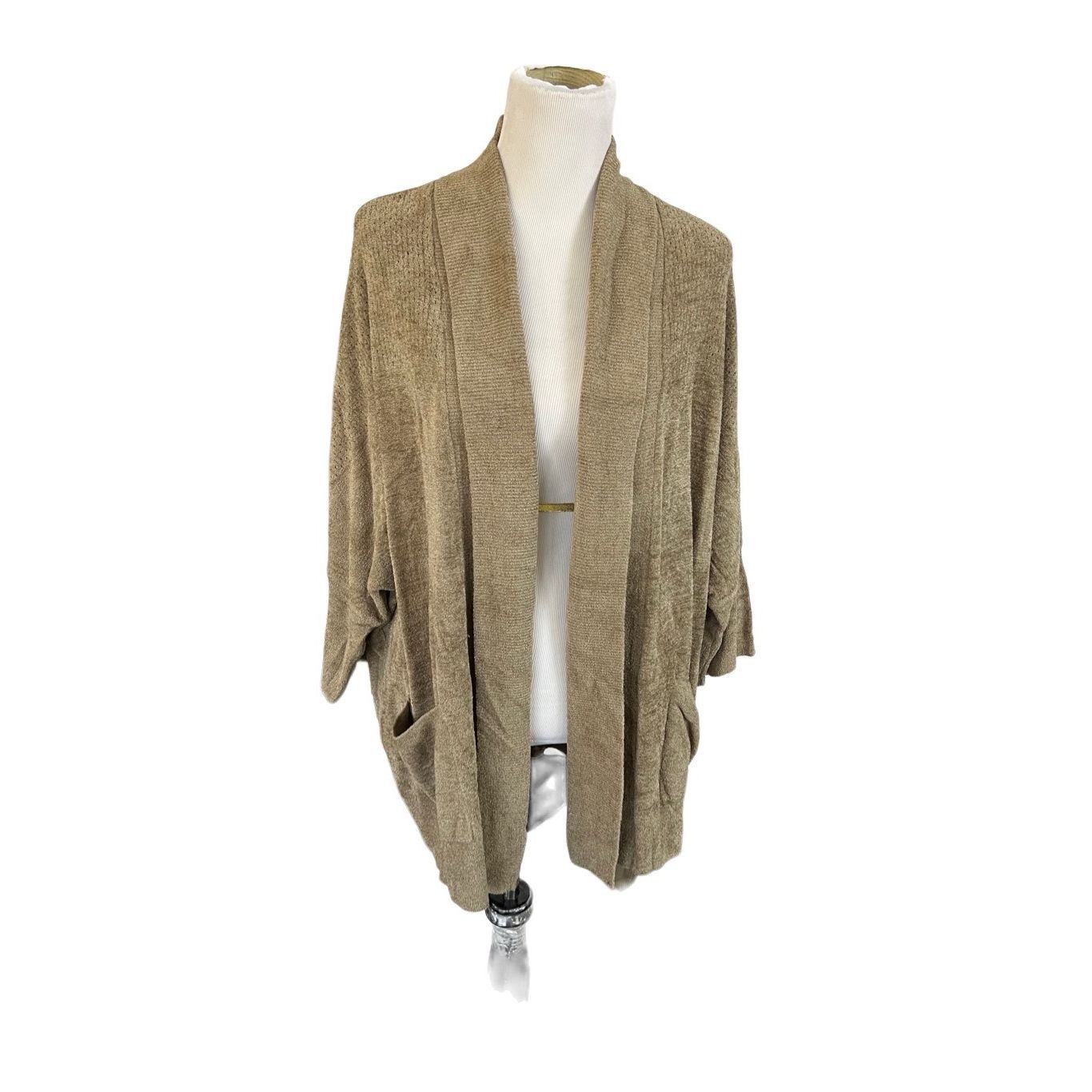 Other Barefoot Dreams NWT Cozy Chic Ultra Lite Pointelle Cardigan Size 3XL / US 20-22 - 1 Thumbnail