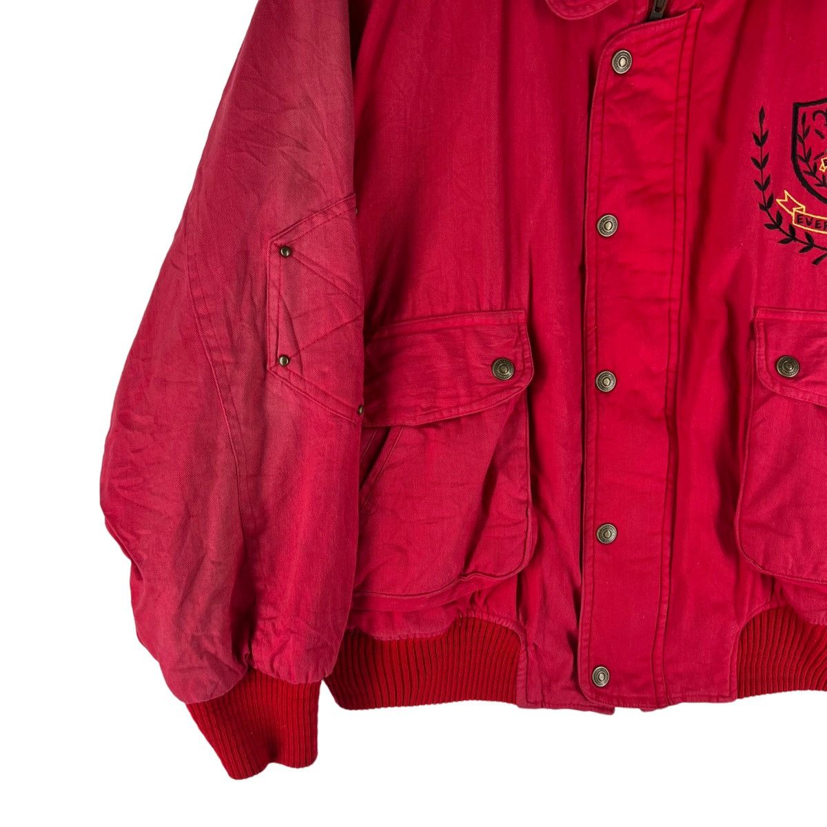 Japanese Brand 🔥VINTAGE BOMBER JACKET JUMPER CVT EDENHALLCLUB Size US M / EU 48-50 / 2 - 4 Thumbnail