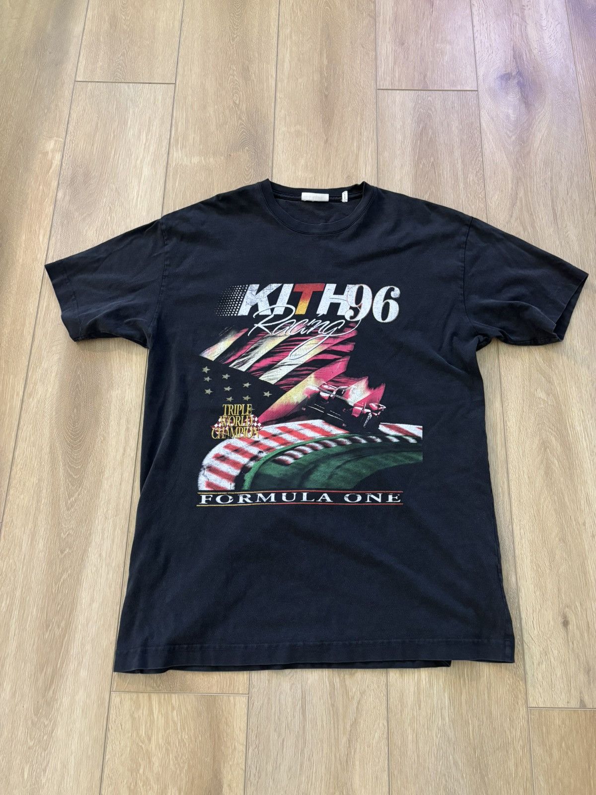 Kith Kith 96 vintage Formula 1 racing t shirt Size US M / EU 48-50 / 2 - 1 Thumbnail