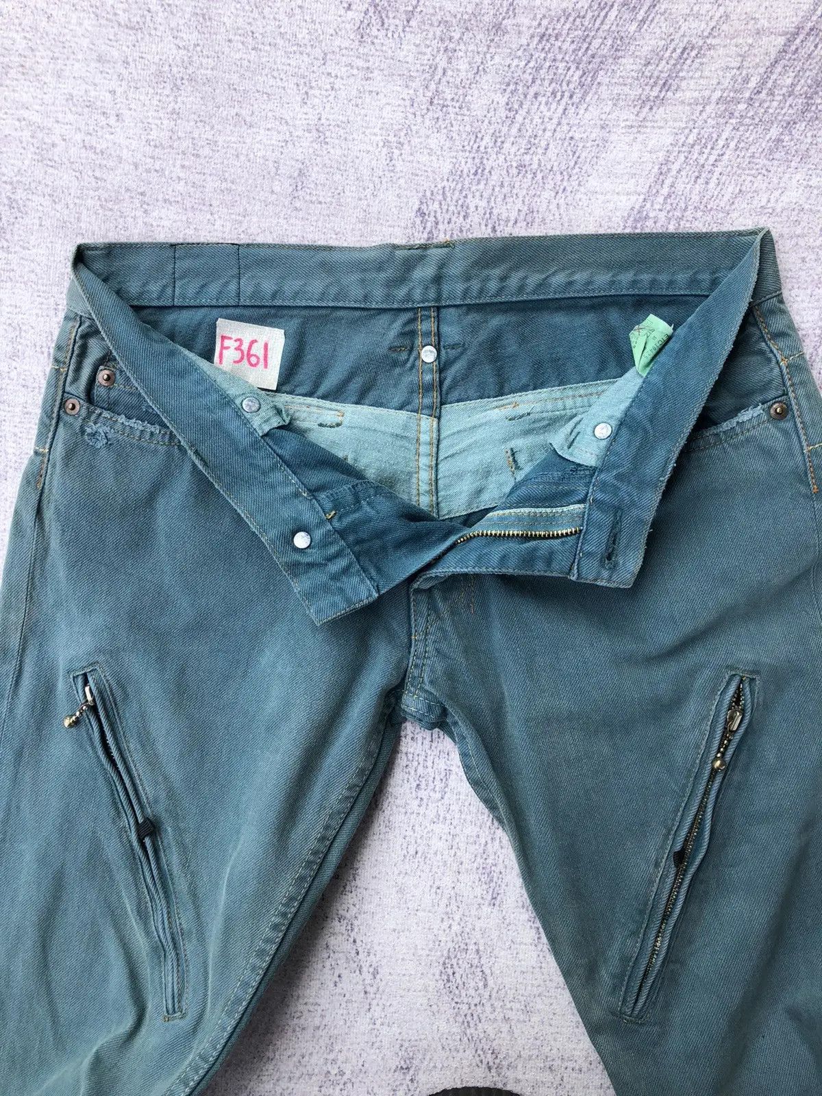 Vintage Vintage Pants Very Rare Zipper Design Size US 30 / EU 46 - 13 Thumbnail