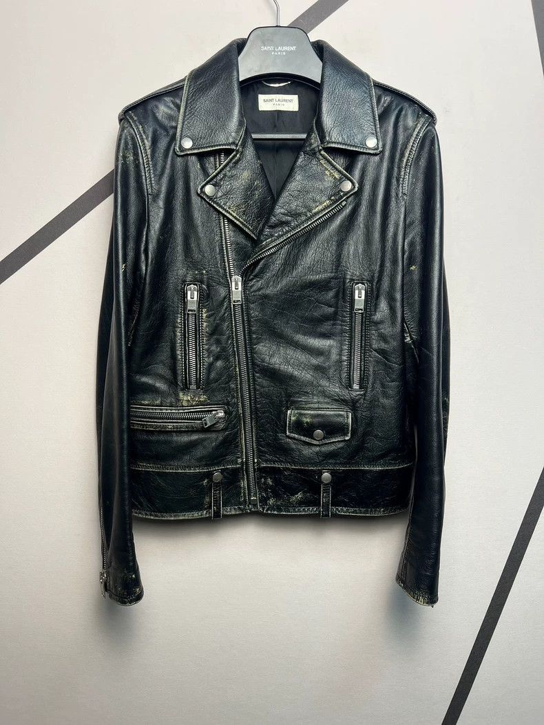 Saint Laurent Paris L01 motorcycle leather jacket-2506