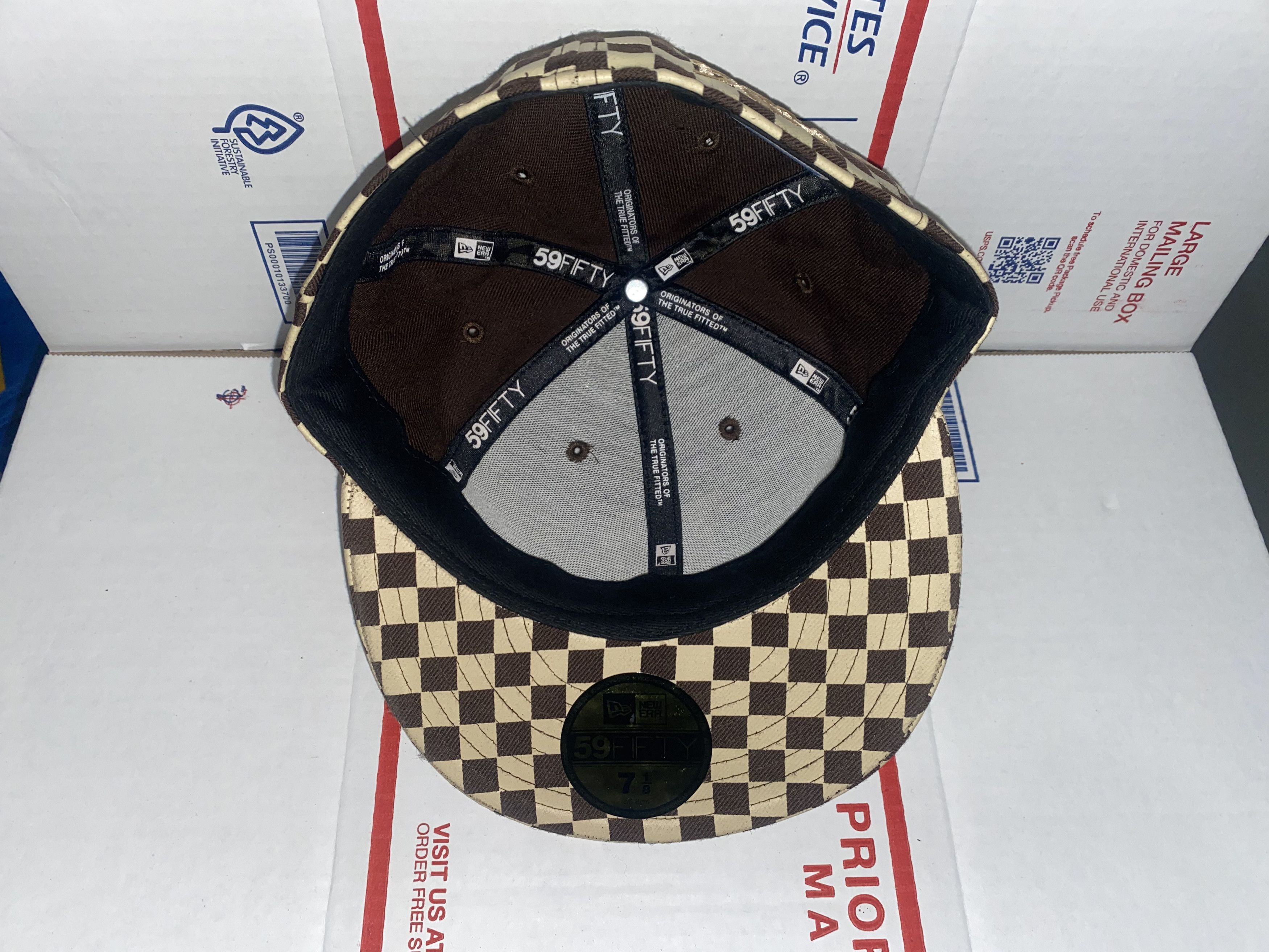New Era Dqm Daves Quality Meat New era 7 1/8 Supreme vans FA Stussy. Size ONE SIZE - 5 Thumbnail