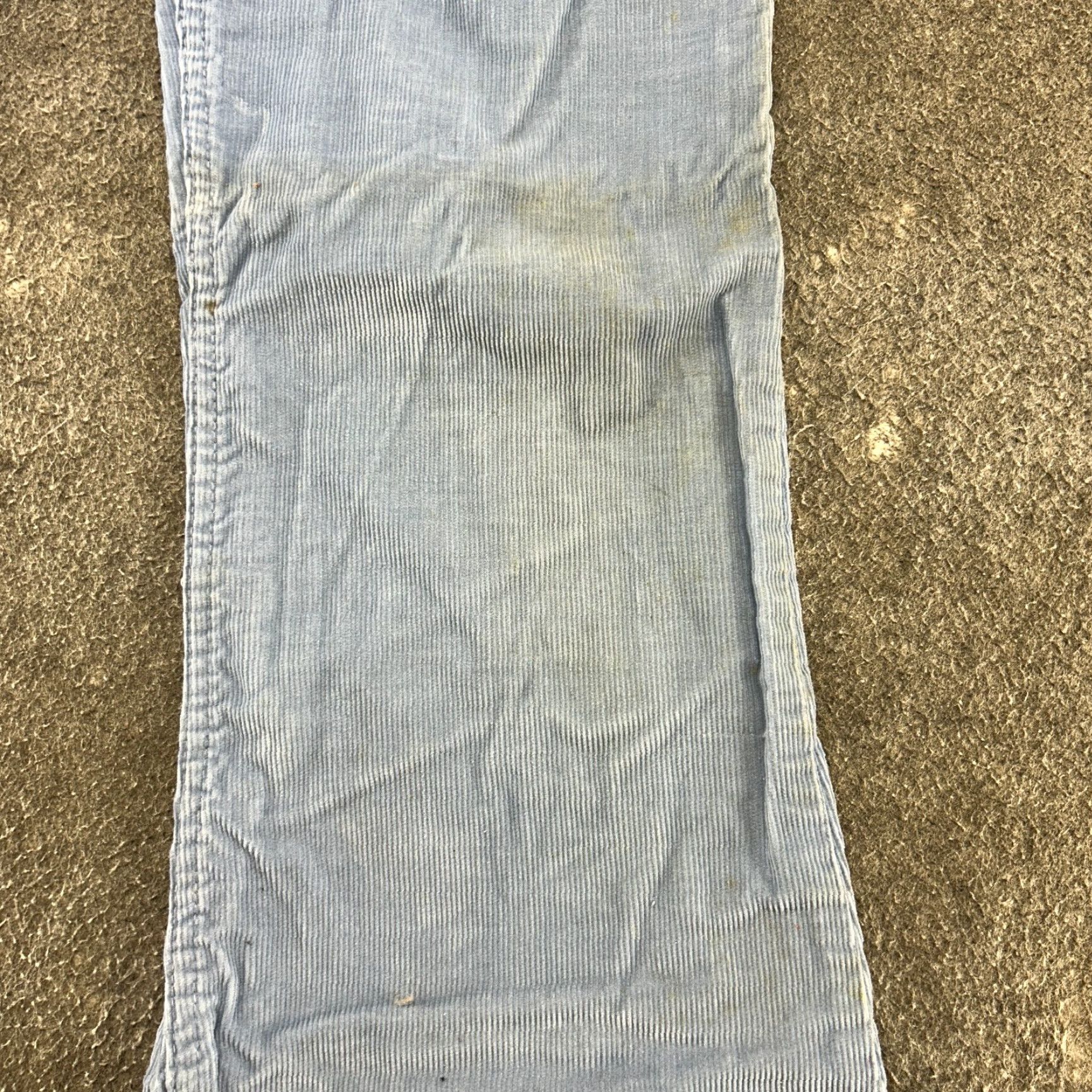 Levi's VINTAGE Levi's Bell Bottom Pants Mens 33x34 Blue Corduroy Bootcut 90s Dis Size US 33 - 6 Thumbnail