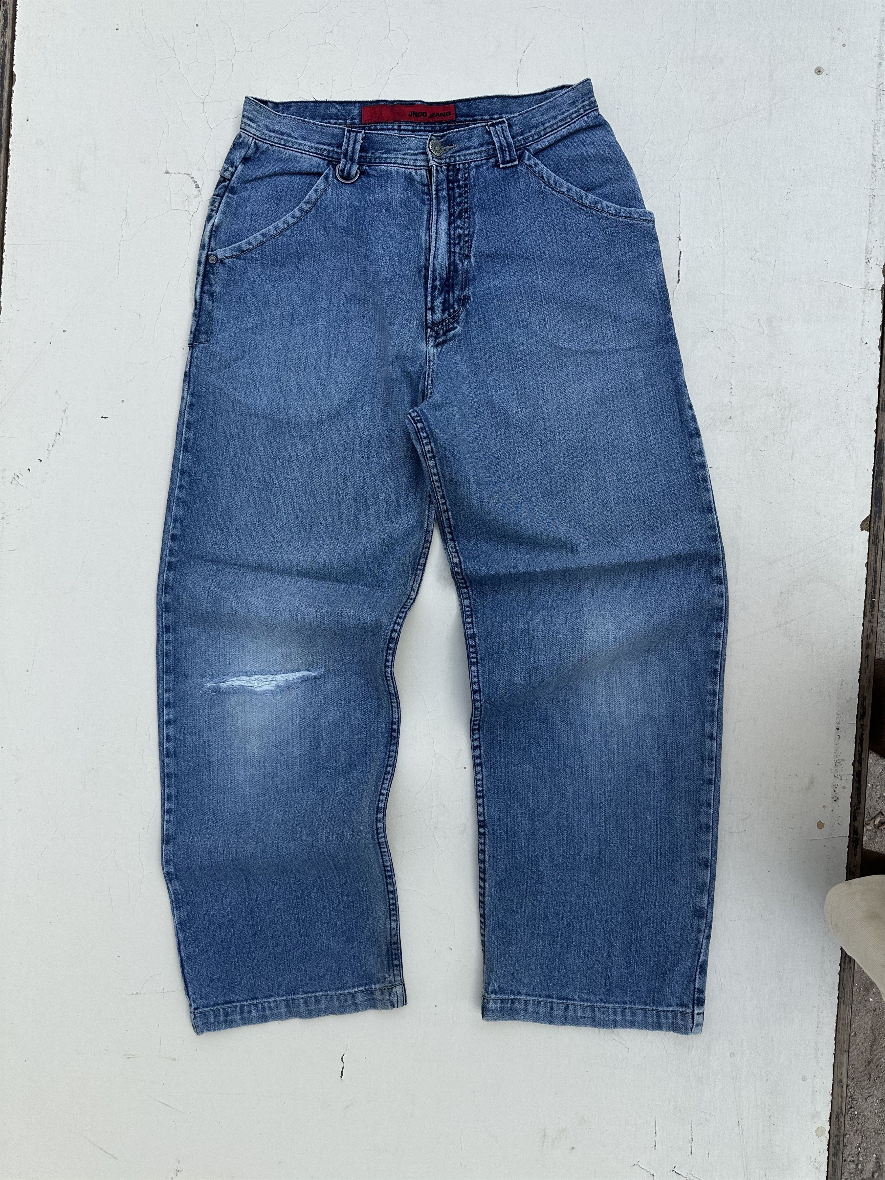 JNCO Rare Vintage Jnco Eagle wings baggy Jean's. Size US 32 / EU 48 - 4 Thumbnail