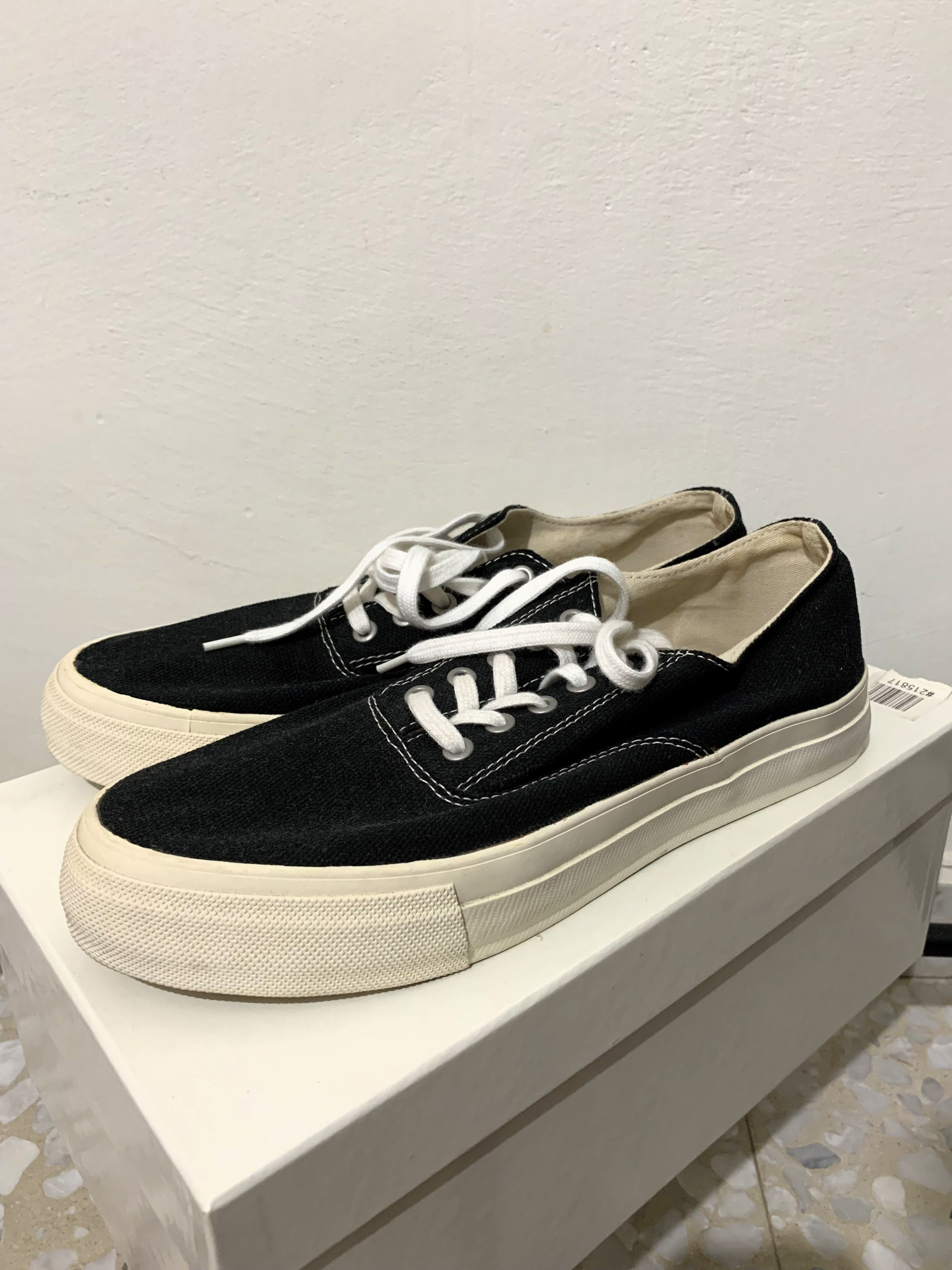 Comme des Garcons Homme Canvas Sneakers Size US 10 / EU 43 - 1 Thumbnail
