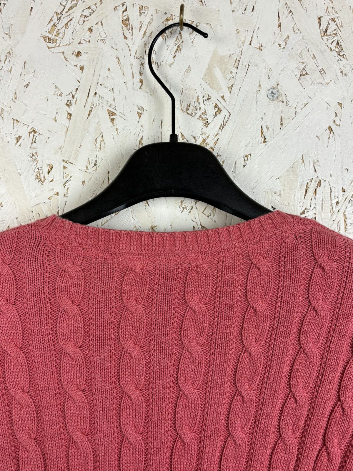 Polo Ralph Lauren Polo By Ralph Lauren Iconic Cable Knit Sweater XL Youth Size S / US 4 / IT 40 - 7 Thumbnail