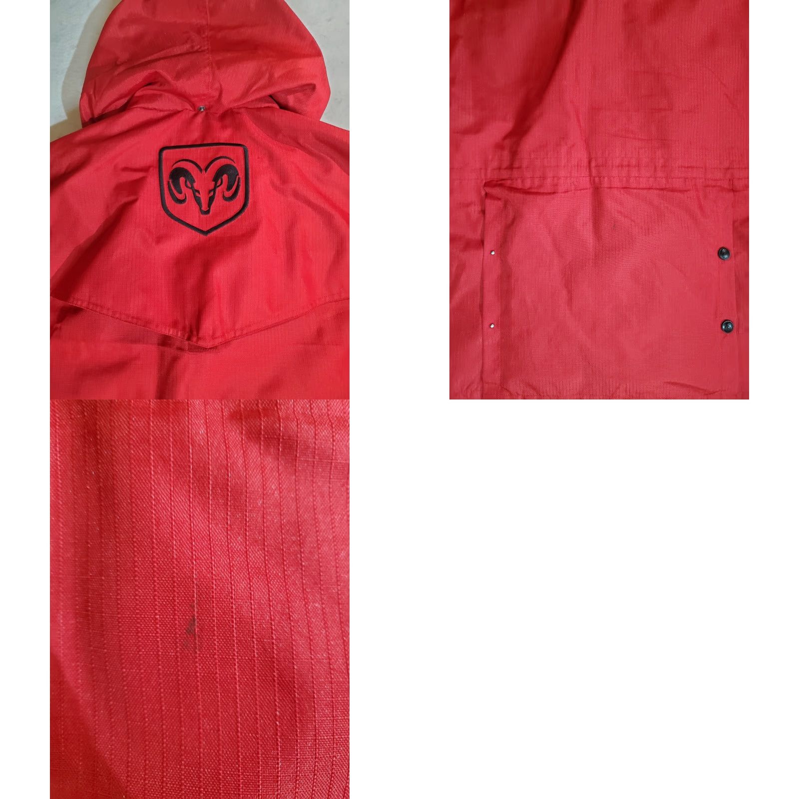 Vintage VINTAGE Cripple Creek Winter Jacket Dodge Rodeo Dodge Ram Trucks Mens 2XL Red Parka Embroidered Long Solid Jacket Coat MOH Size US XXL / EU 58 / 5 - 8 Thumbnail