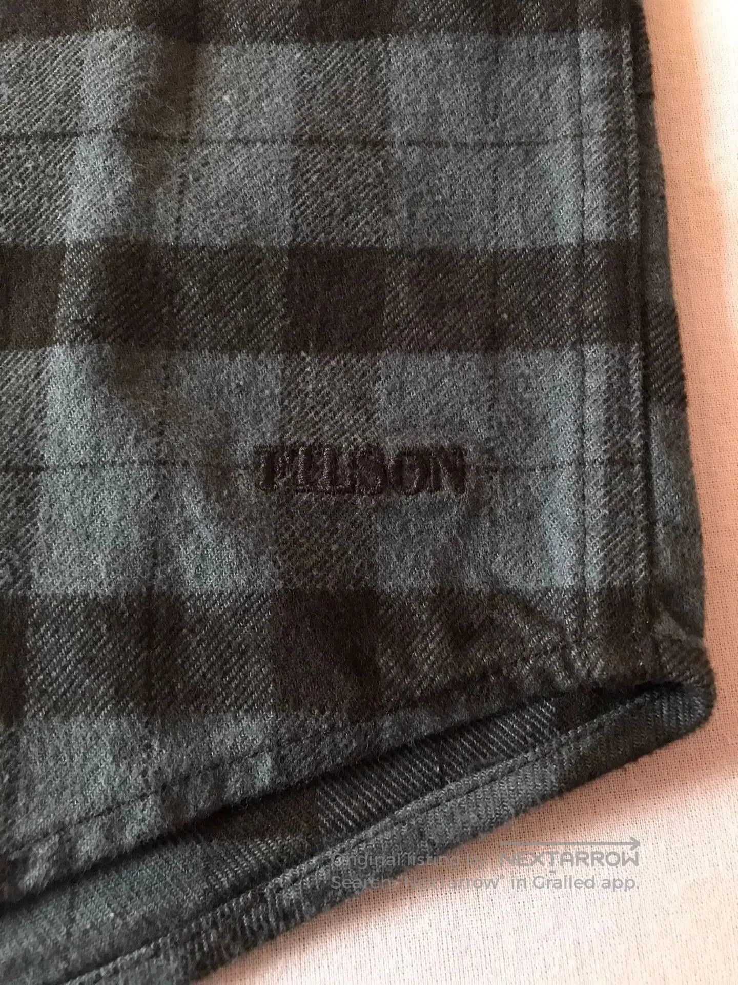 Filson Filson 11012006 Midnight Black Flannel Work Shirt. Size US M / EU 48-50 / 2 - 6 Thumbnail