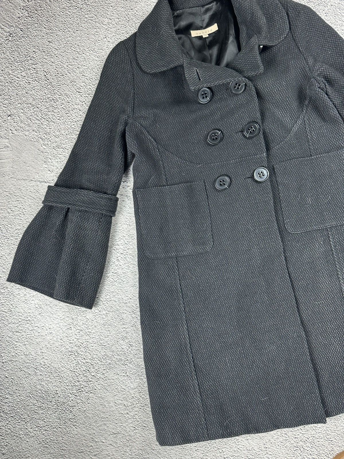 Sandro Vintage Sandro Jacket Old Money Style Luxury Size XS / US 0-2 / IT 36-38 - 3 Thumbnail