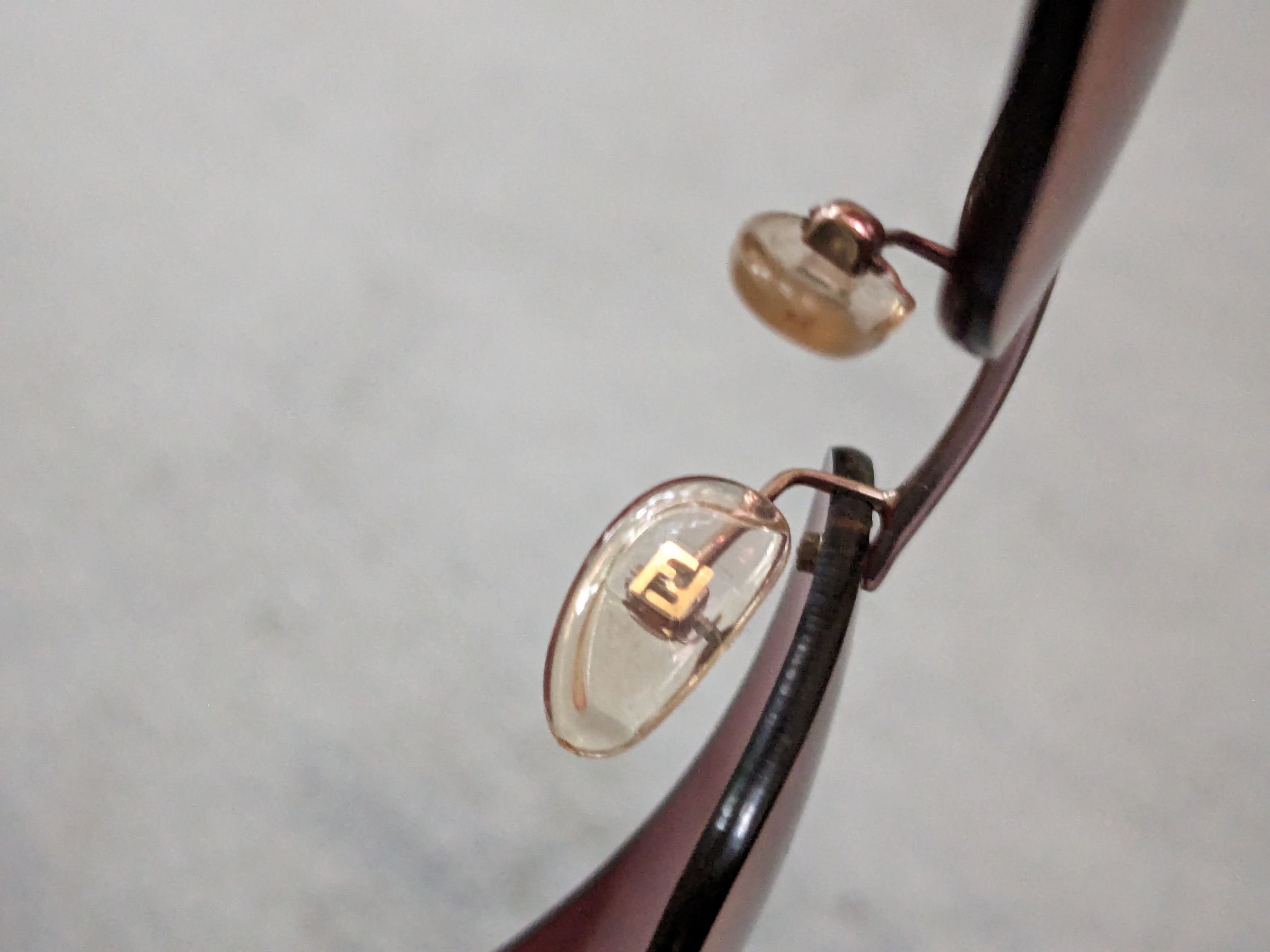 Fendi Fendi Sunglasses FS 416 Pink Gradient Rimless Frameless Size ONE SIZE - 15 Thumbnail