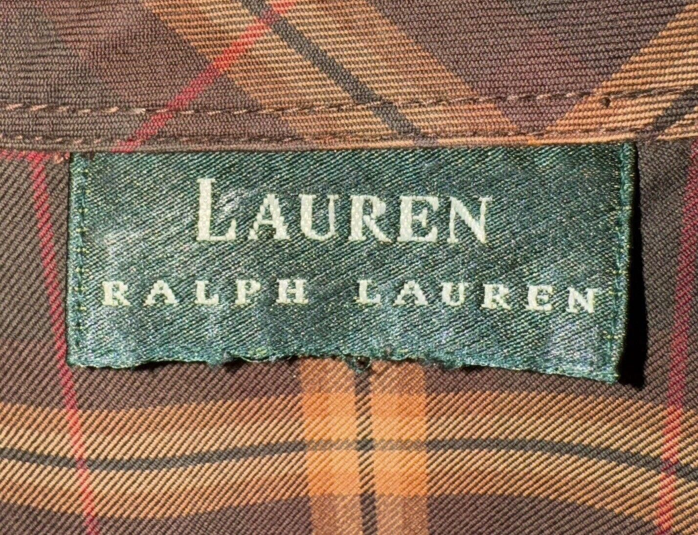 Lauren Ralph Lauren Lauren Ralph Lauren Plaid Western Gold Snap Button Womens XL Size XL / US 12-14 / IT 48-50 - 6 Thumbnail