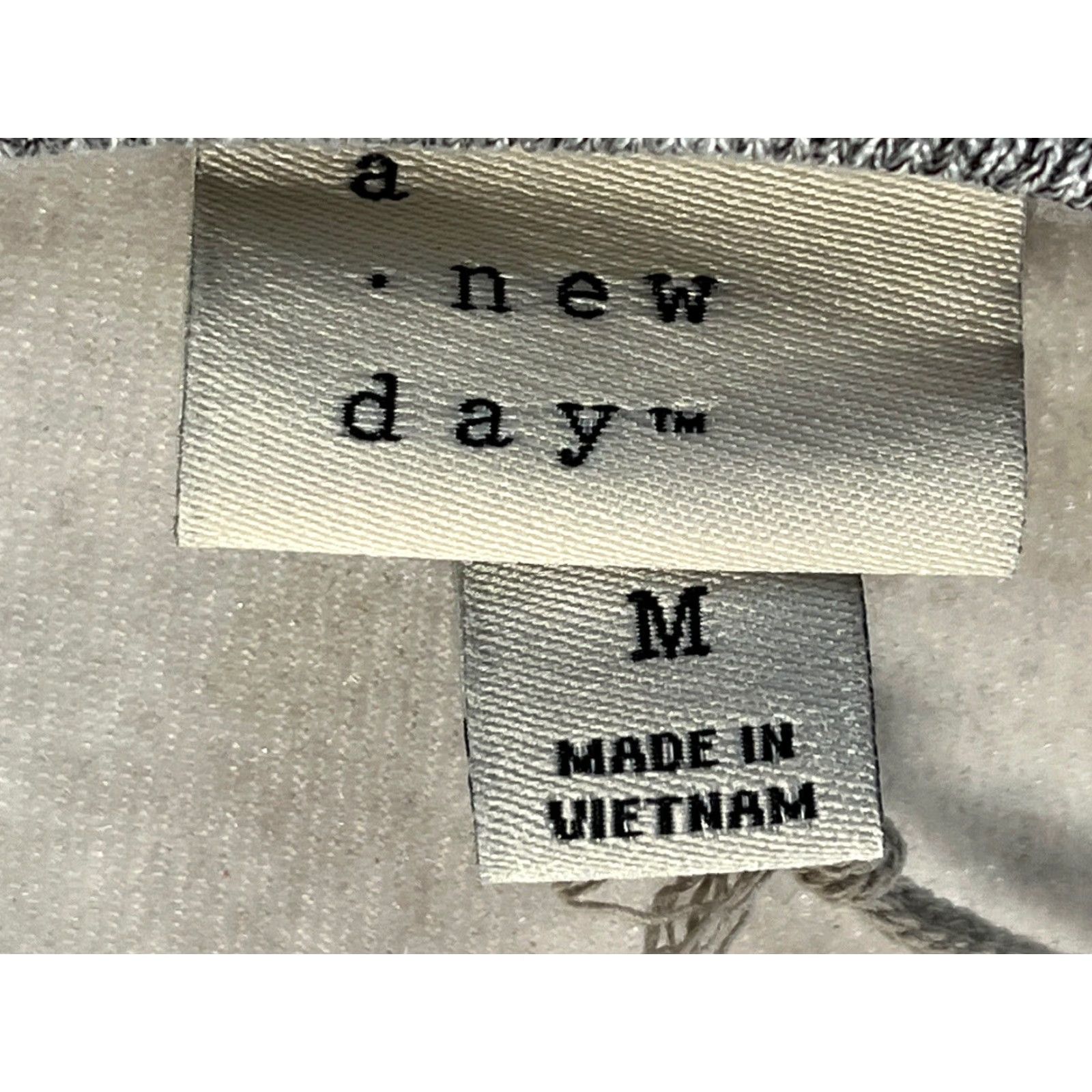 Vintage A New Day Gray Knee Length Stretch Dress Medium Womens Size M / US 6-8 / IT 42-44 - 7 Thumbnail