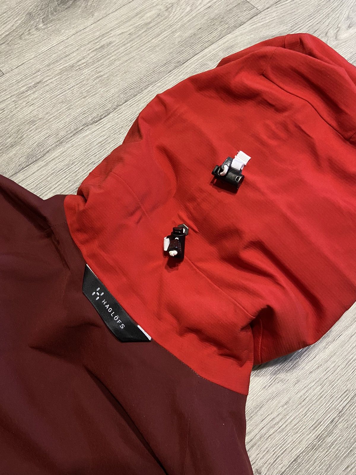Goretex Haglofs Gore-tex Recco Outdoor Soft shell Jacket Gorpcore Size M / US 6-8 / IT 42-44 - 7 Thumbnail