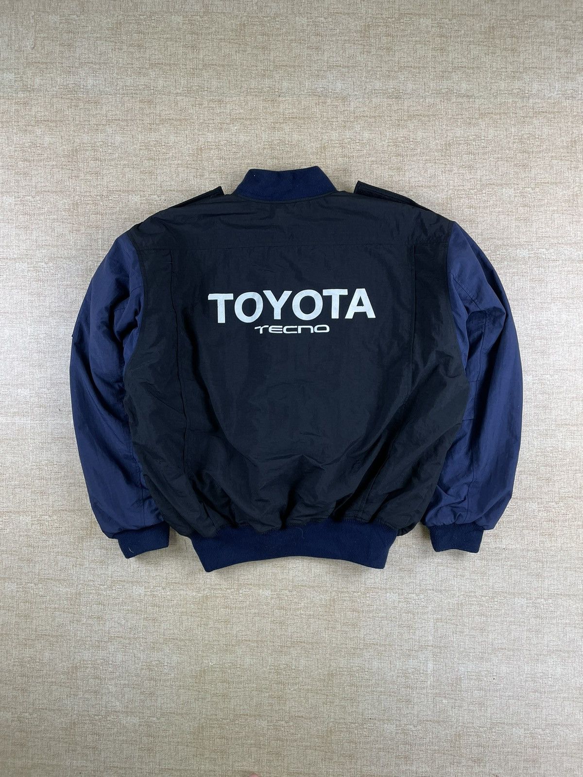 Vintage VINTAGE TOYOTA TECNO 90s Japan Racing Workwear Jacket Size US L / EU 52-54 / 3 - 1 Thumbnail