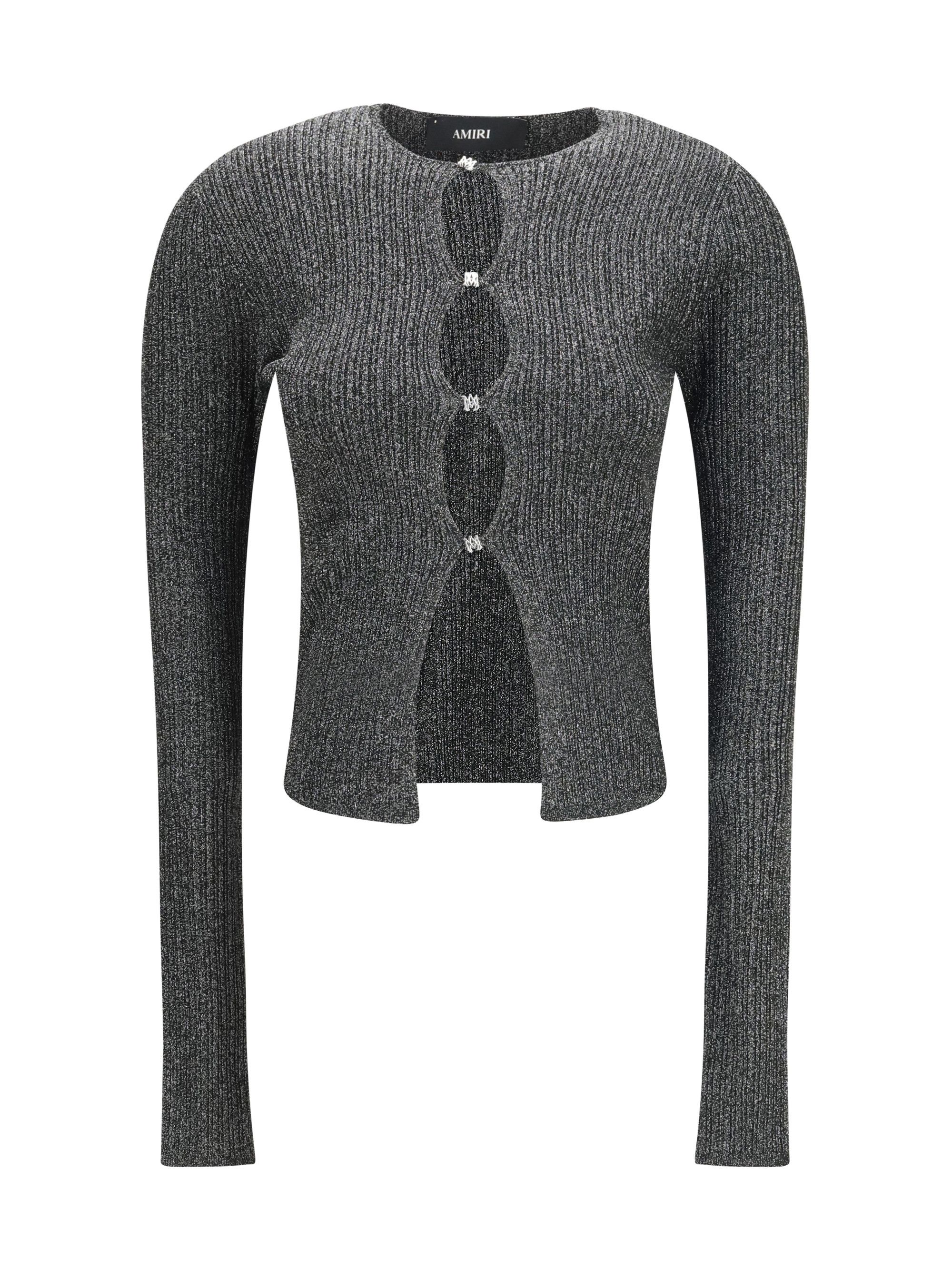 Amiri Lurex Cardigan Size L / US 10 / IT 46 - 1 Thumbnail