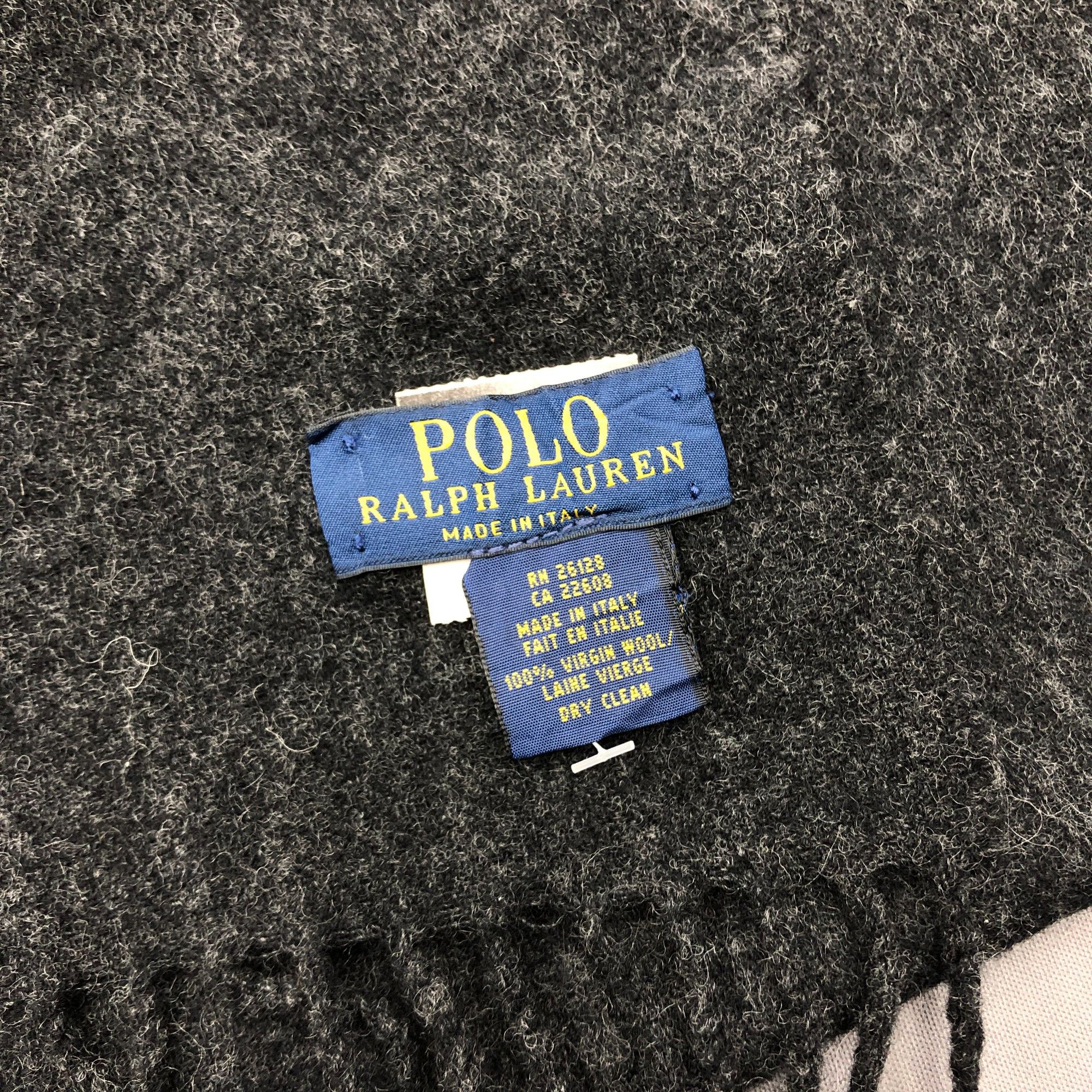 Polo Ralph Lauren Vintage 90s Polo Ralph Lauren Scarf Muffler Wool Scarves Size ONE SIZE - 5 Thumbnail