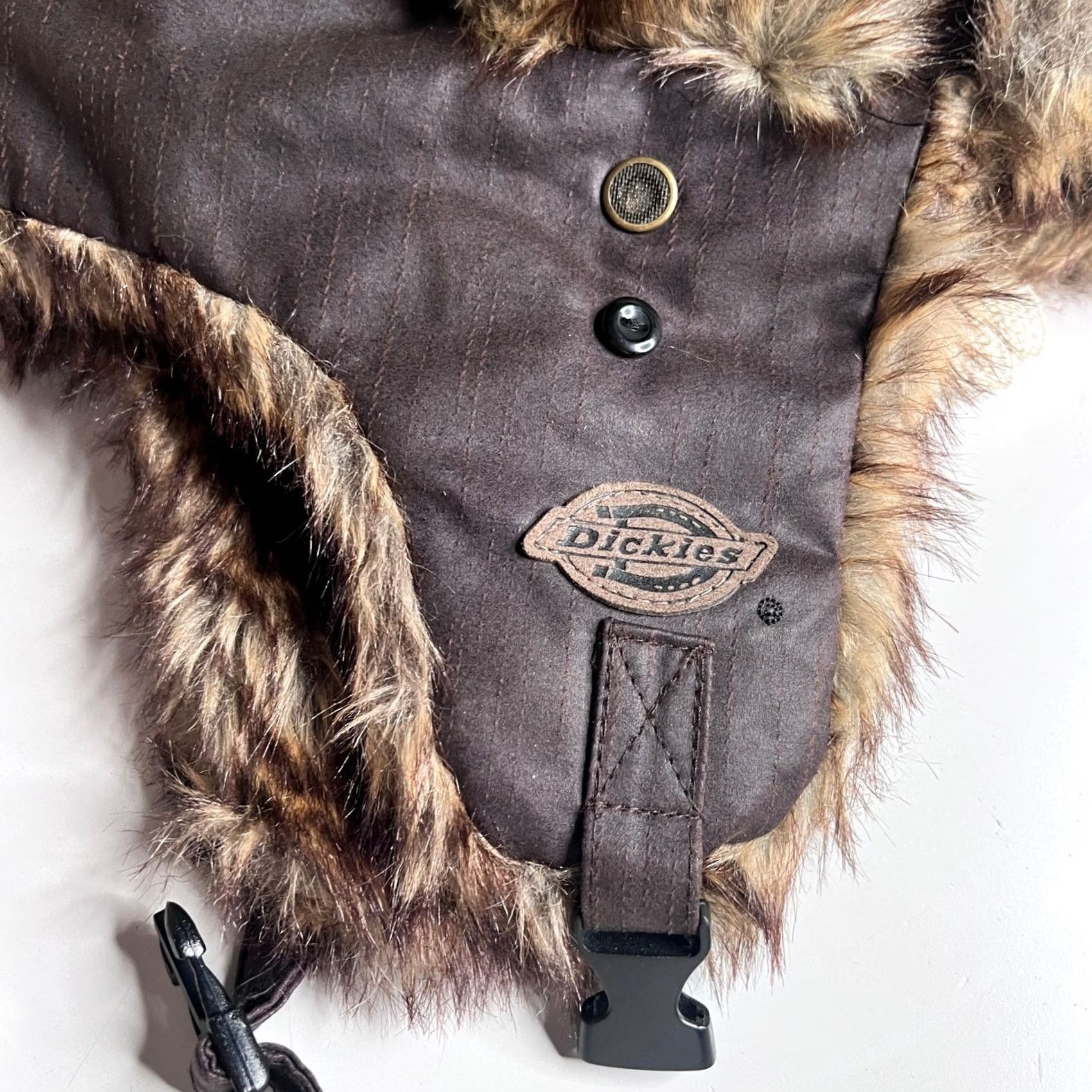 Dickies Dickies Faux Fur Trapper Hat Brown Hunting Winter Cap Ear Flap OSFM RN115665 Size ONE SIZE - 2 Thumbnail