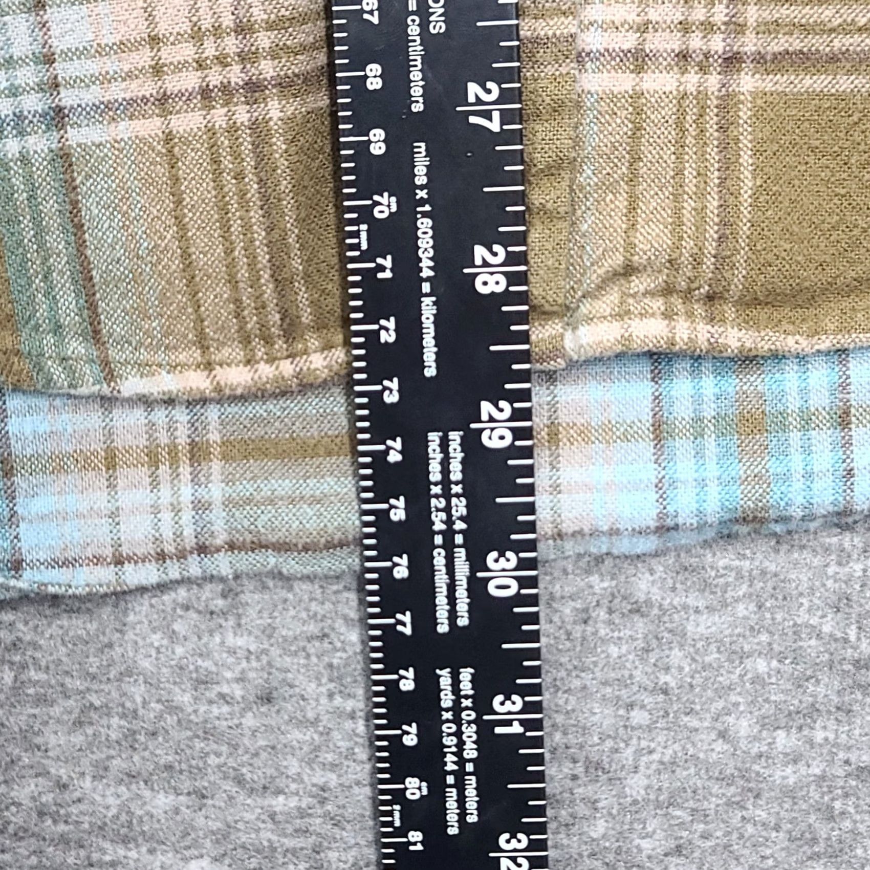 Pendleton Pendleton Mason Cotton Flannel Shirt Plaid Olive Blue Tan Button-Down Mens M Size US M / EU 48-50 / 2 - 7 Thumbnail