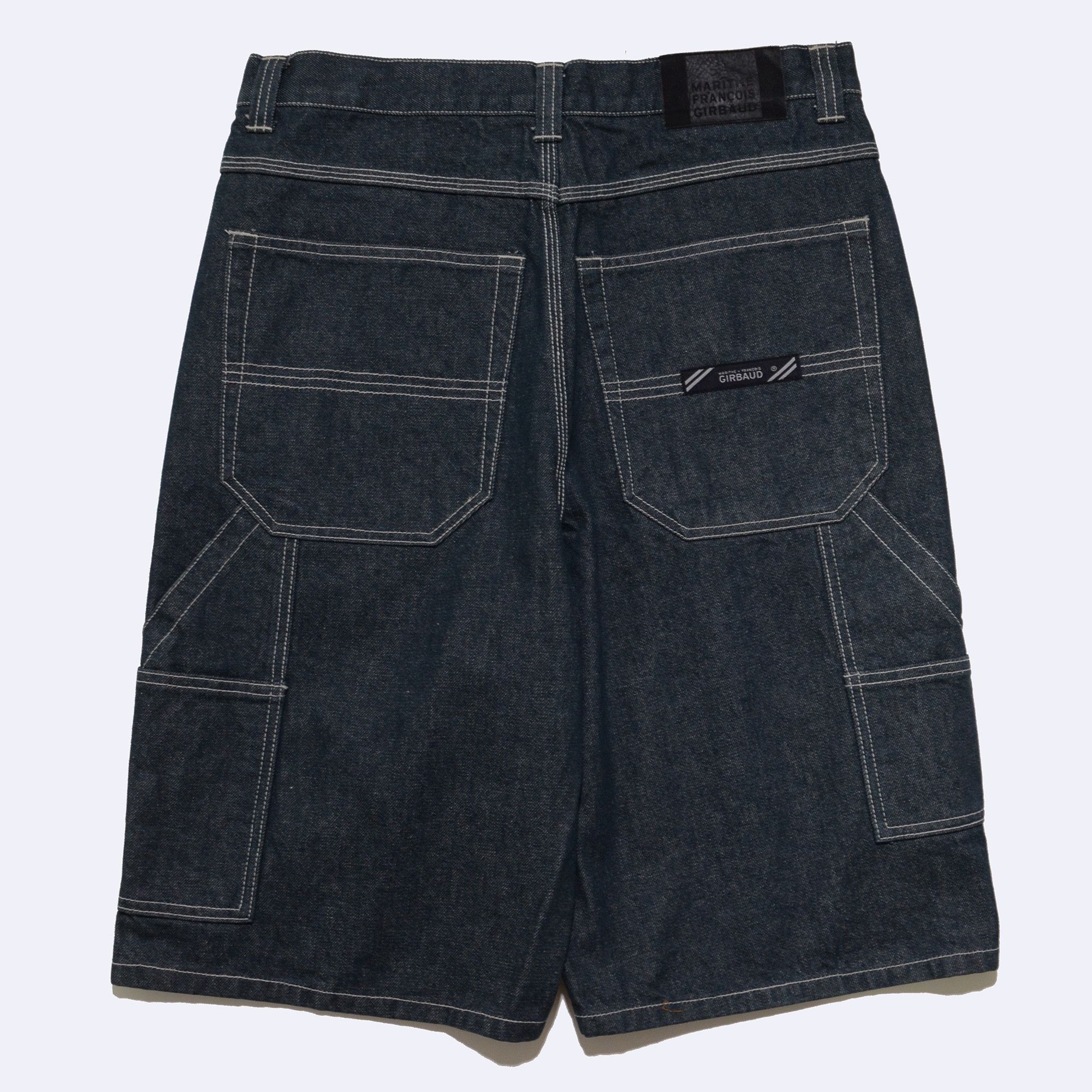 Marithe + Francois Girbaud M+FG Jorts Raw Denim Special Rare Design 2006 Carft Size US 32 / EU 48 - 2 Thumbnail