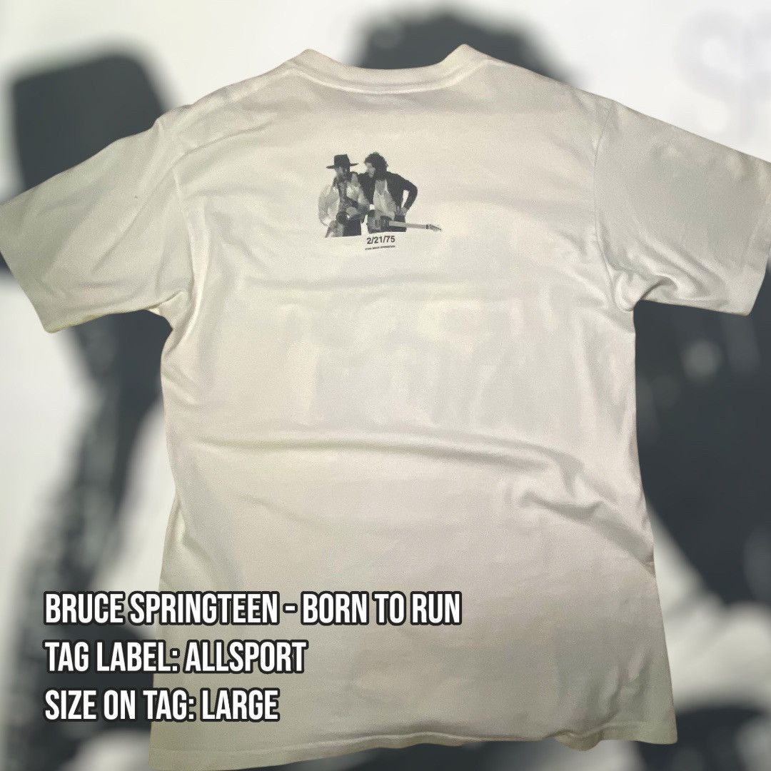 Band Tees × Vintage Bruce Springteen - Born To Run Band Tee Size US L / EU 52-54 / 3 - 2 Thumbnail