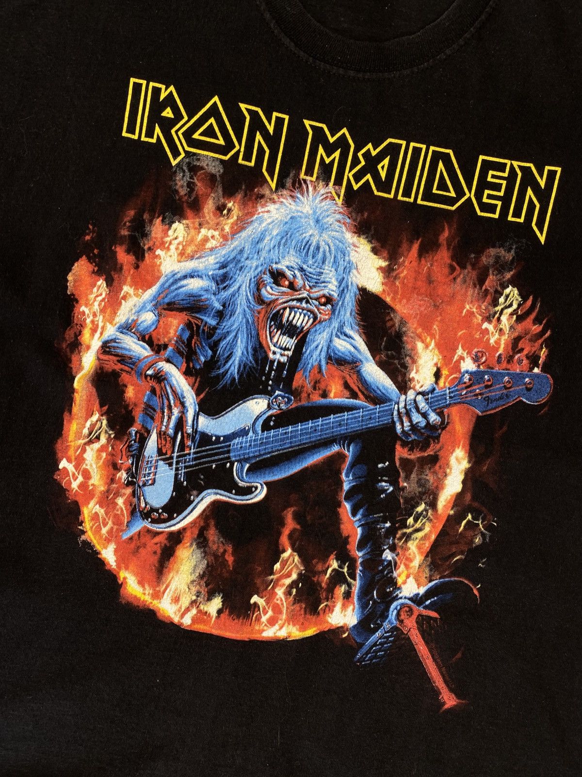 Iron Maiden × Vintage Iron maiden 2010 guitar Size US XXL / EU 58 / 5 - 2 Thumbnail