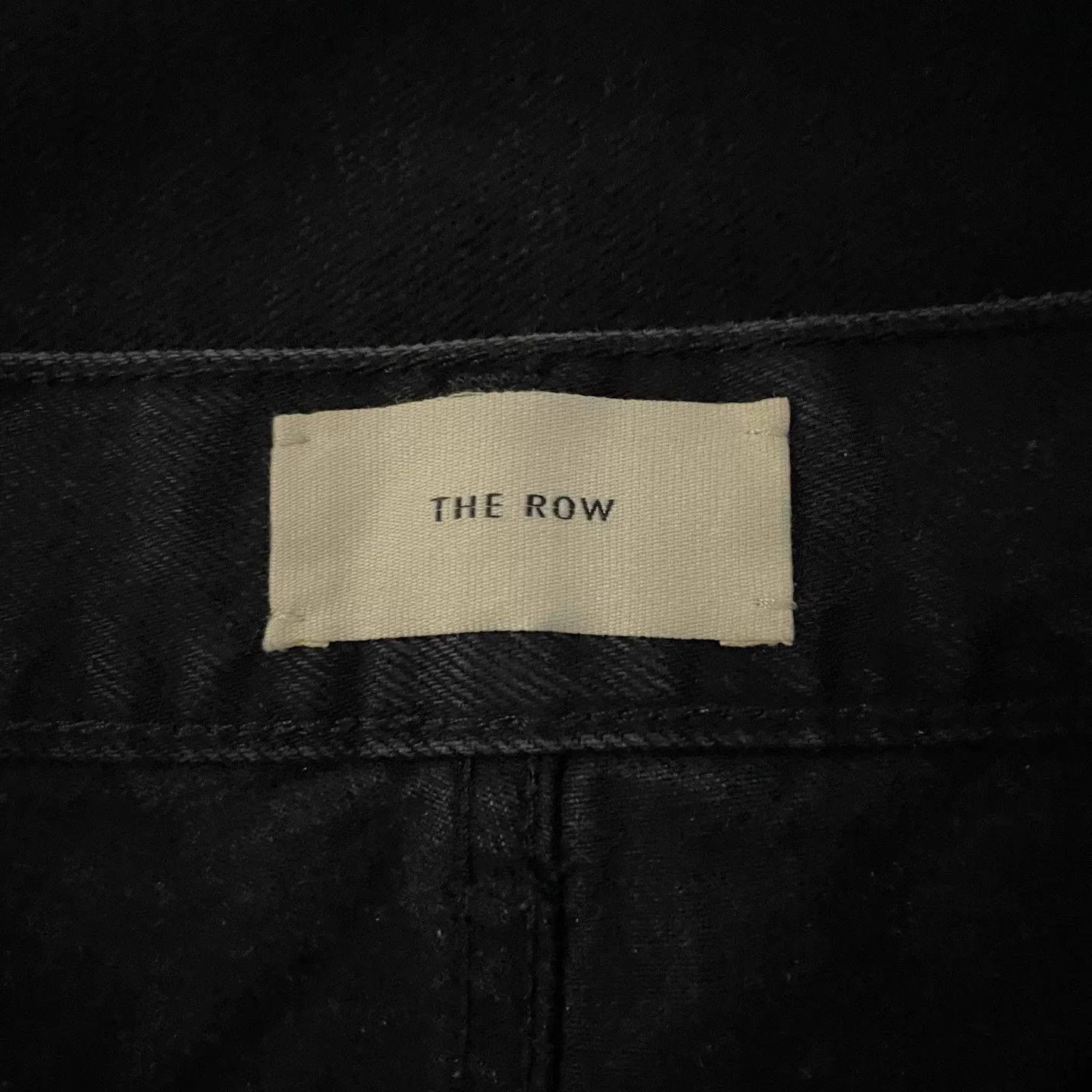 The Row THE ROW SS24 Ross Jean 5-Pocket St Black Jeans Men's 34 Size US 34 / EU 50 - 3 Thumbnail